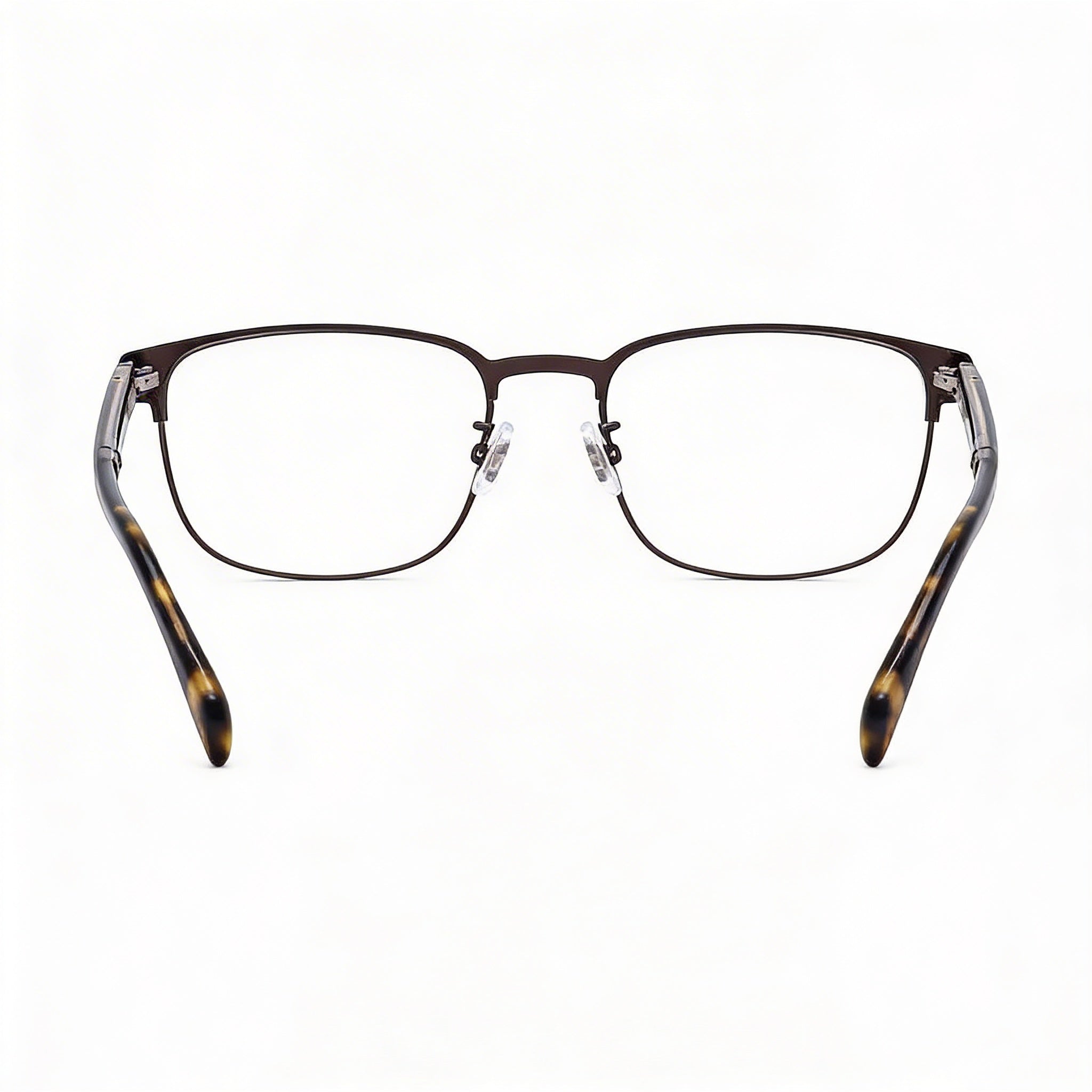 David Beckham Db 1066 Hombres Estilo Moderno Aleación de Acero Marrón Mate Montura de Rutenio Lentes Marrones 56mm, Photo 3