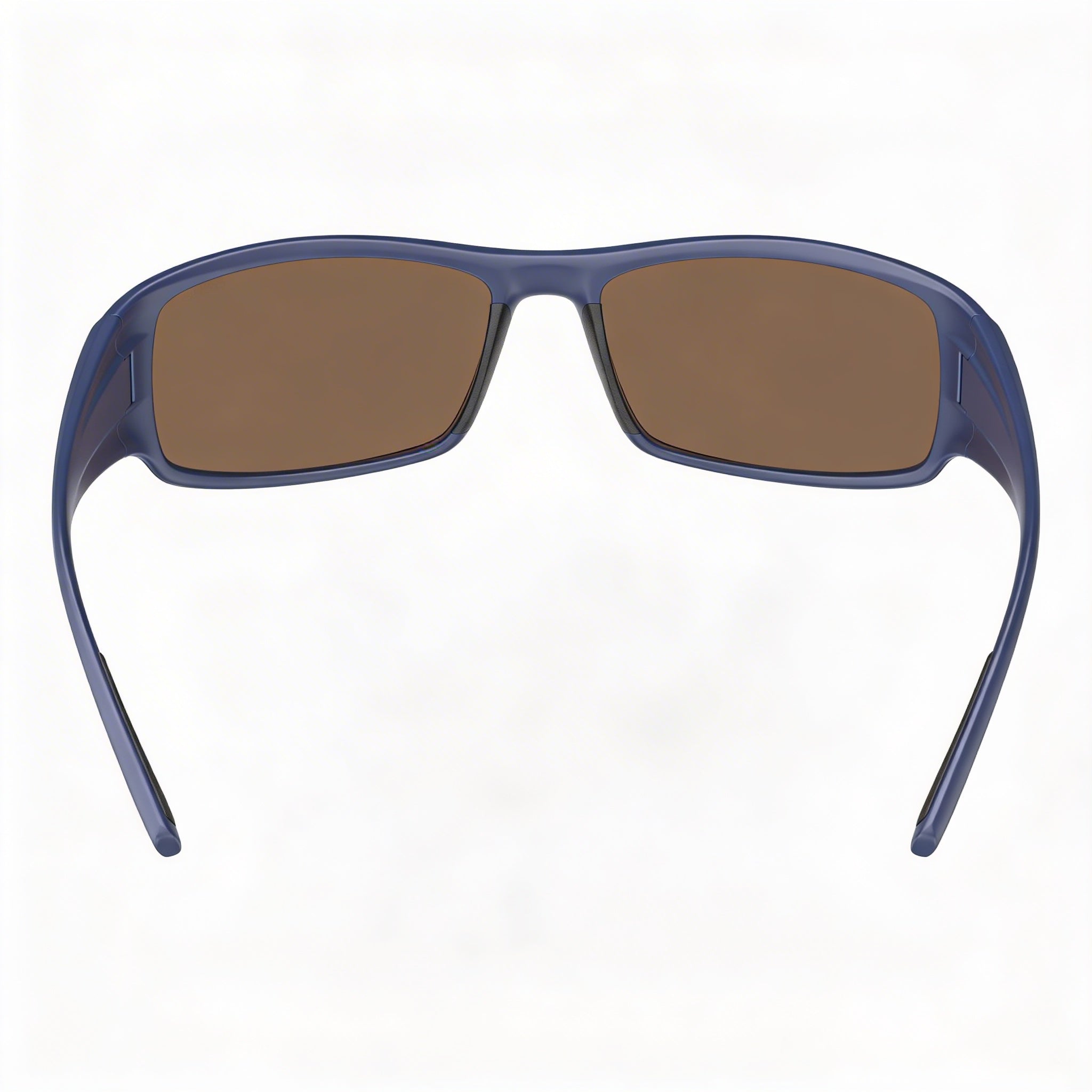 Bollé Casual Unisex Marco Envolvente de Acetato Mate Azul Oscuro con Lentes de Policarbonato UV de 63mm, Photo 4