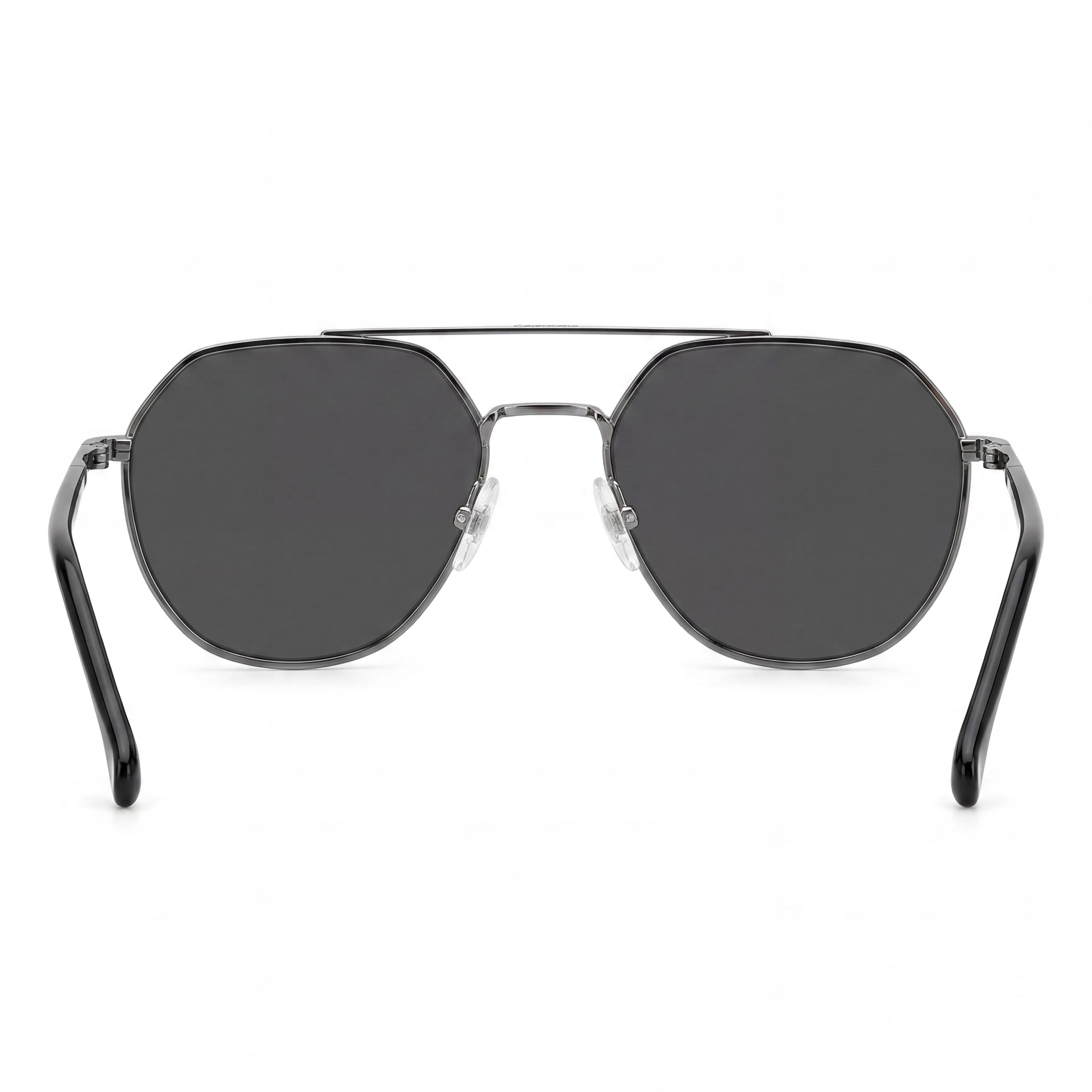 Carrera para hombre CARRERA 303/S de acero inoxidable, rutenio oscuro, gris sin polarizar, protección UV, gafas de sol de 53 mm, Photo 2