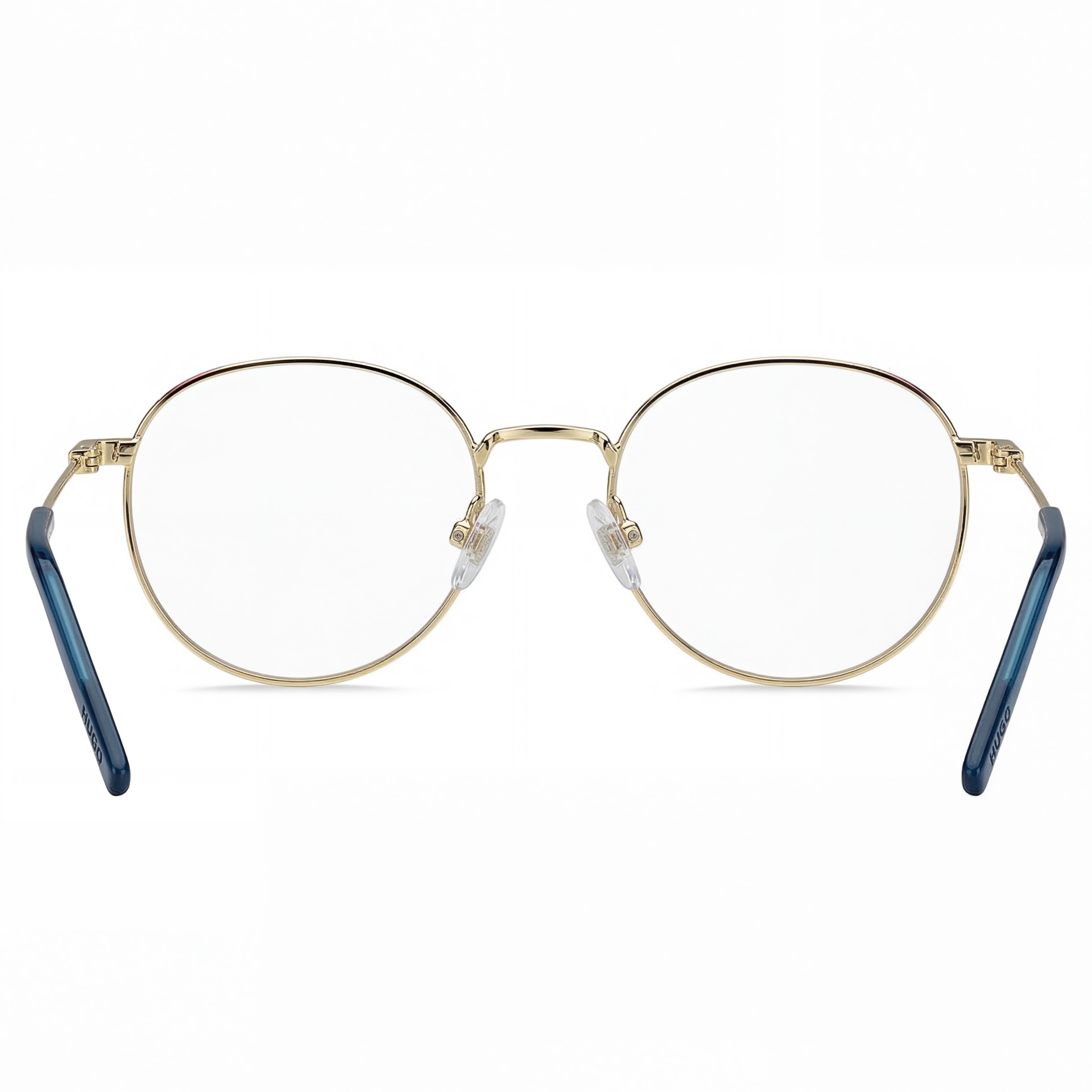 Gafas Hugo Boss Hg 1122 para hombre, con montura de aleación de acero en color oro y azul, y un ancho de lente de 51 mm, Photo 4