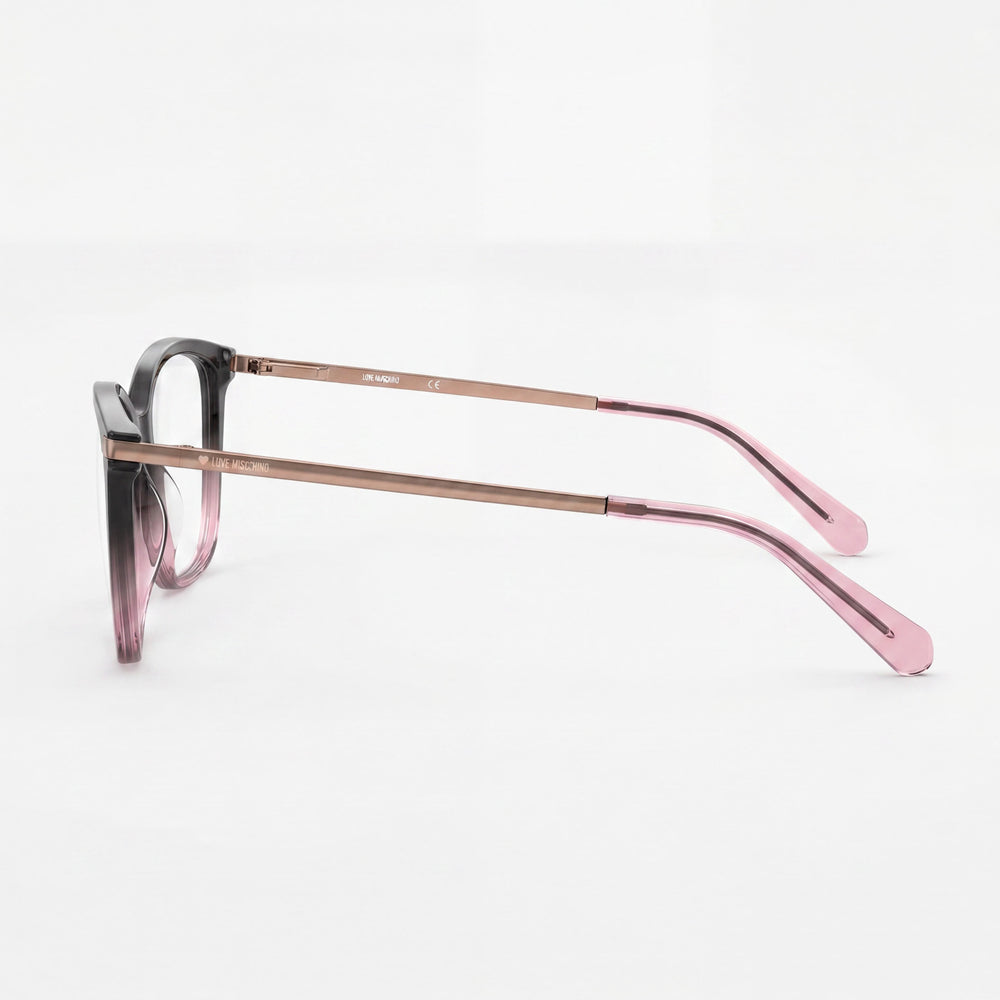 Love Moschino MOL572 Women's Black Pink Optical Eyewear Frame Lens 53mm Bridge 17mm Temple 140mm
