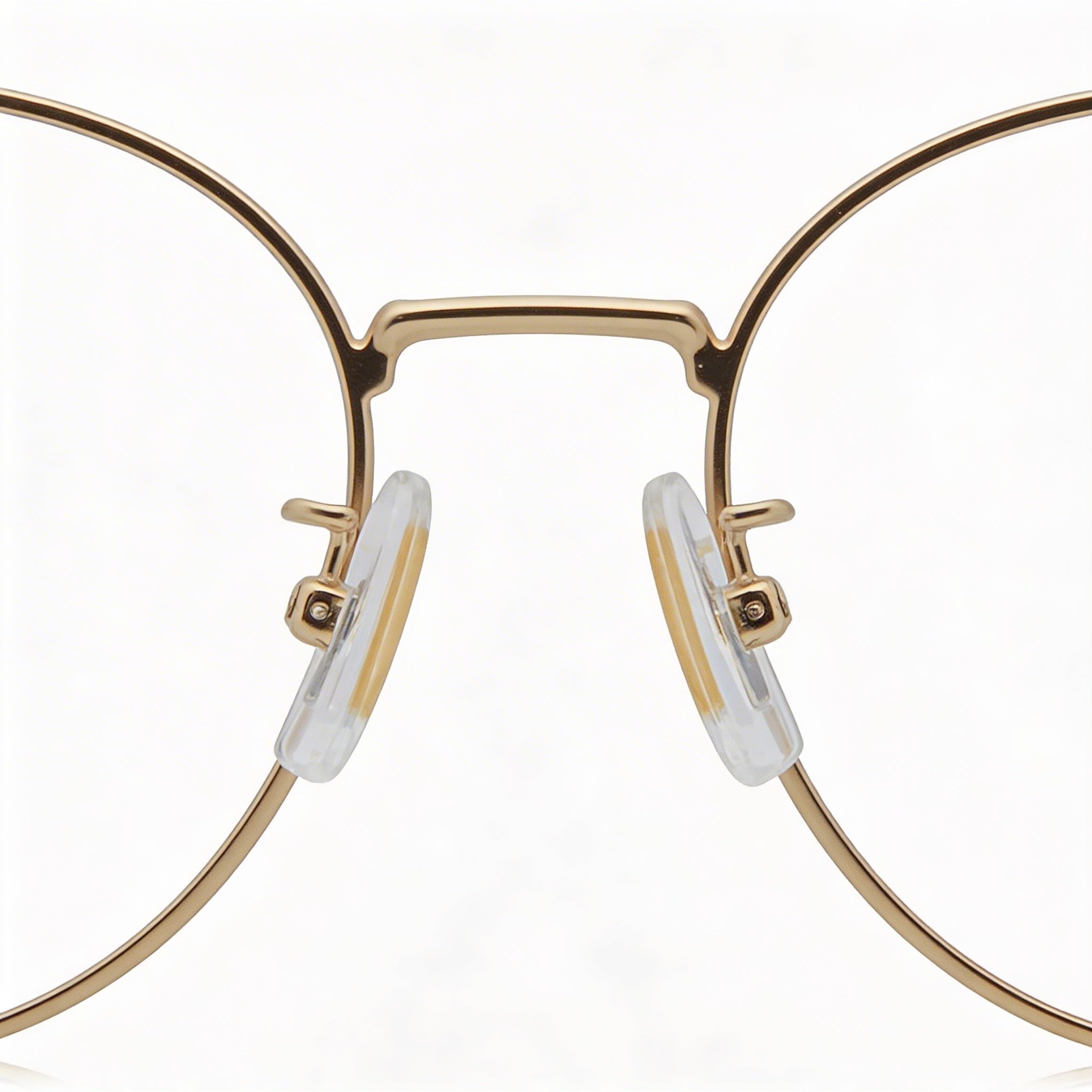 BOSS 1475/F Unisex Matte Gold Alloy Steel 52mm Clear Demo Lenses Prescription Ready, Photo 4