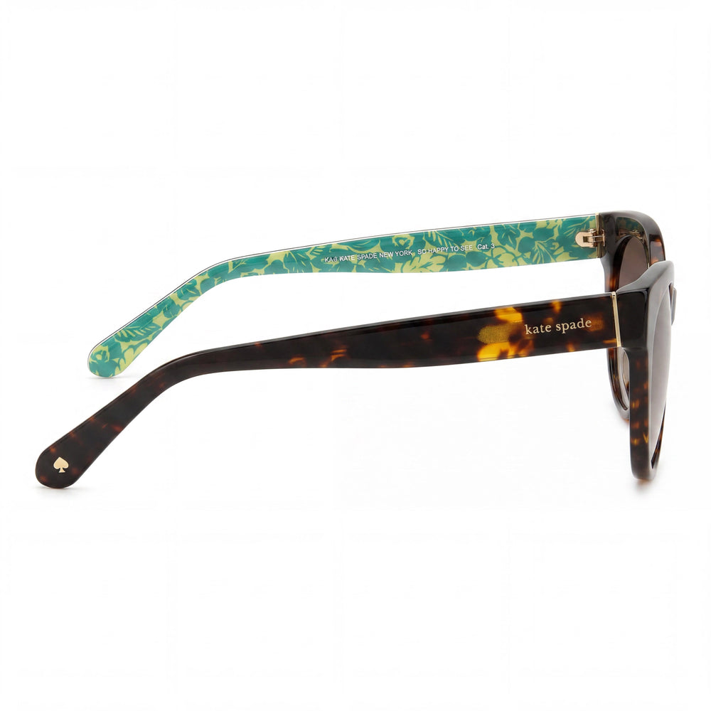 kate spade new york Casual. Acetate Frame Havana Multic Optical Frames for Women, Size 50-17-140