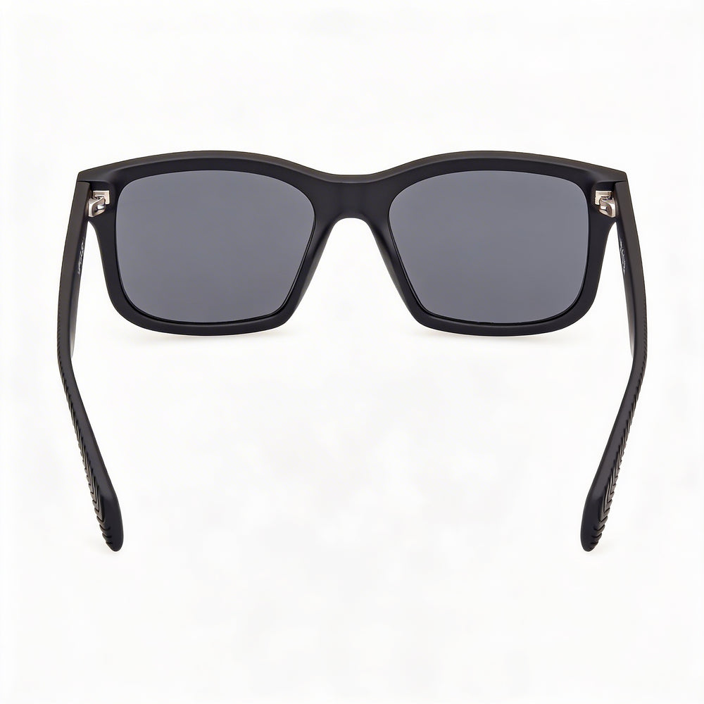 Adidas Originals Or0105 Unisex Injected Sunglasses, Matte Black, Smoke Lens, UV Protection, Non-Polarized, 52mm