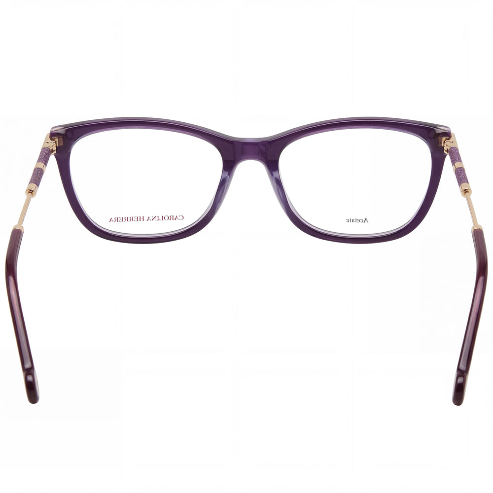 Carolina Herrera Her 0151 Men's Multicolored Acetate Frame Violet Gold Polycarbonate Lenses 54mm