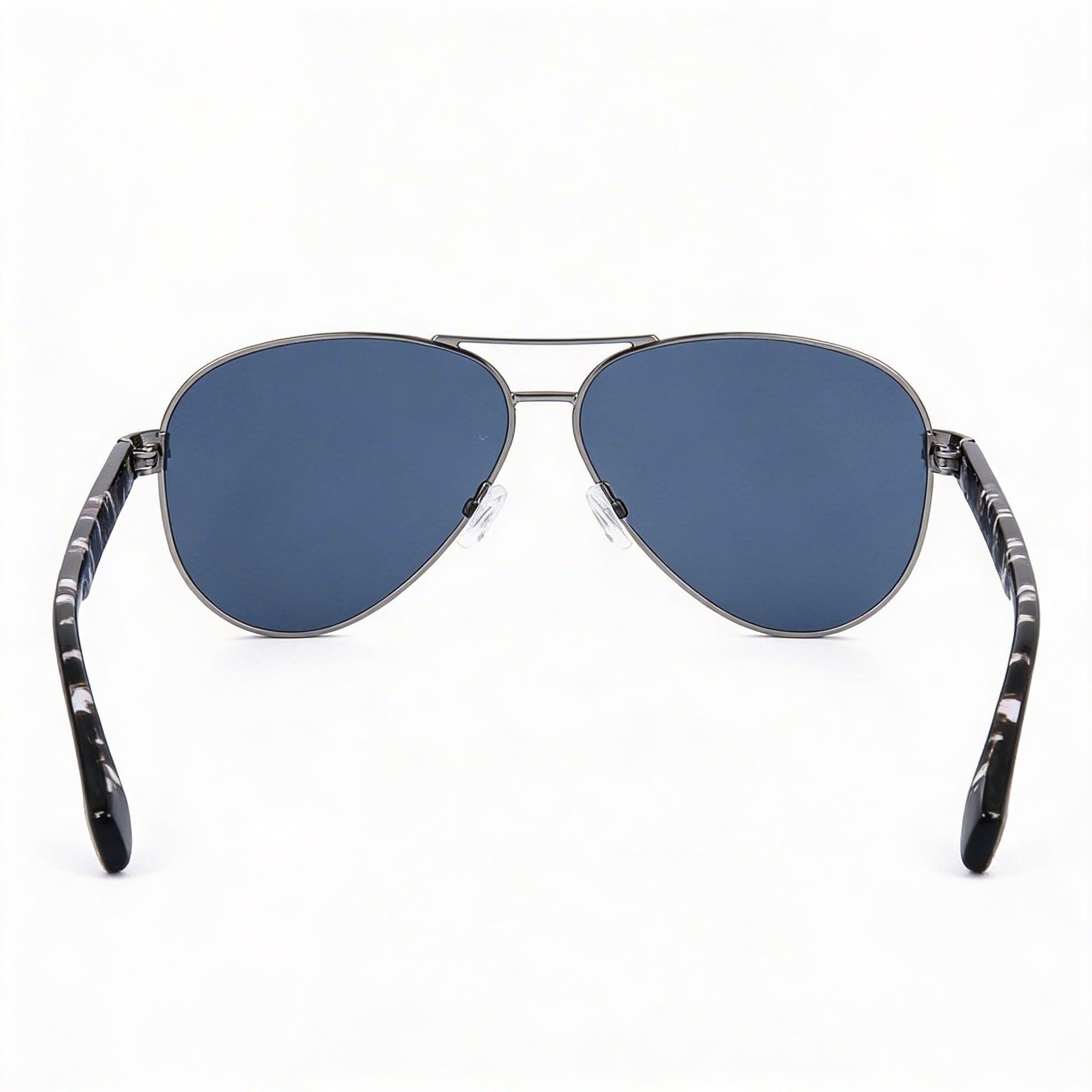 Gafas de sol Hugo Boss para hombre, retro, montura de plástico de rutenio, lentes azules no polarizadas, protección UV, 63 mm, Photo 4