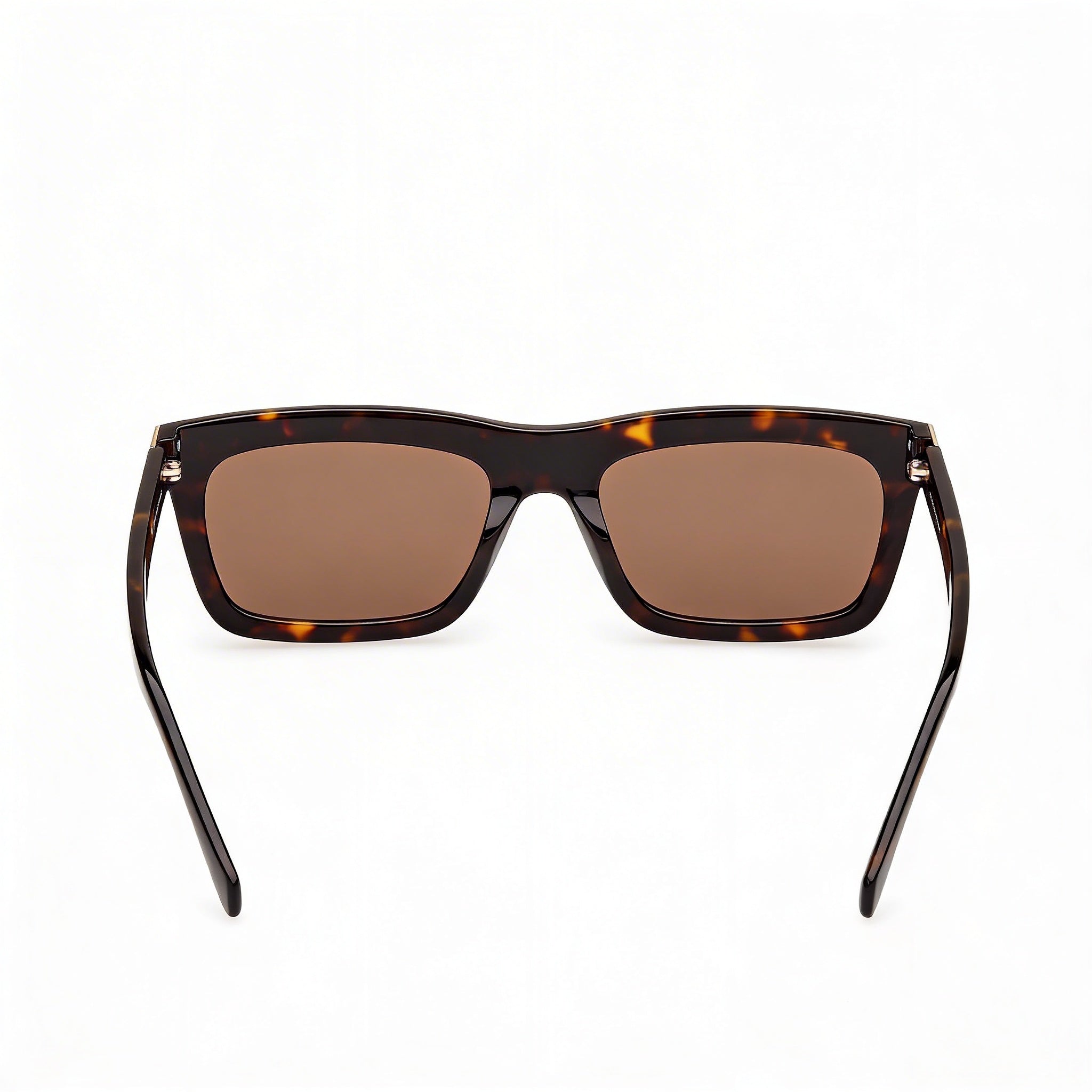 GUESS Gu00212 Gafas de sol unisex de plástico color habana oscuro, protección UV 400, lentes no polarizadas, ancho de lente 55 mm, Photo 4
