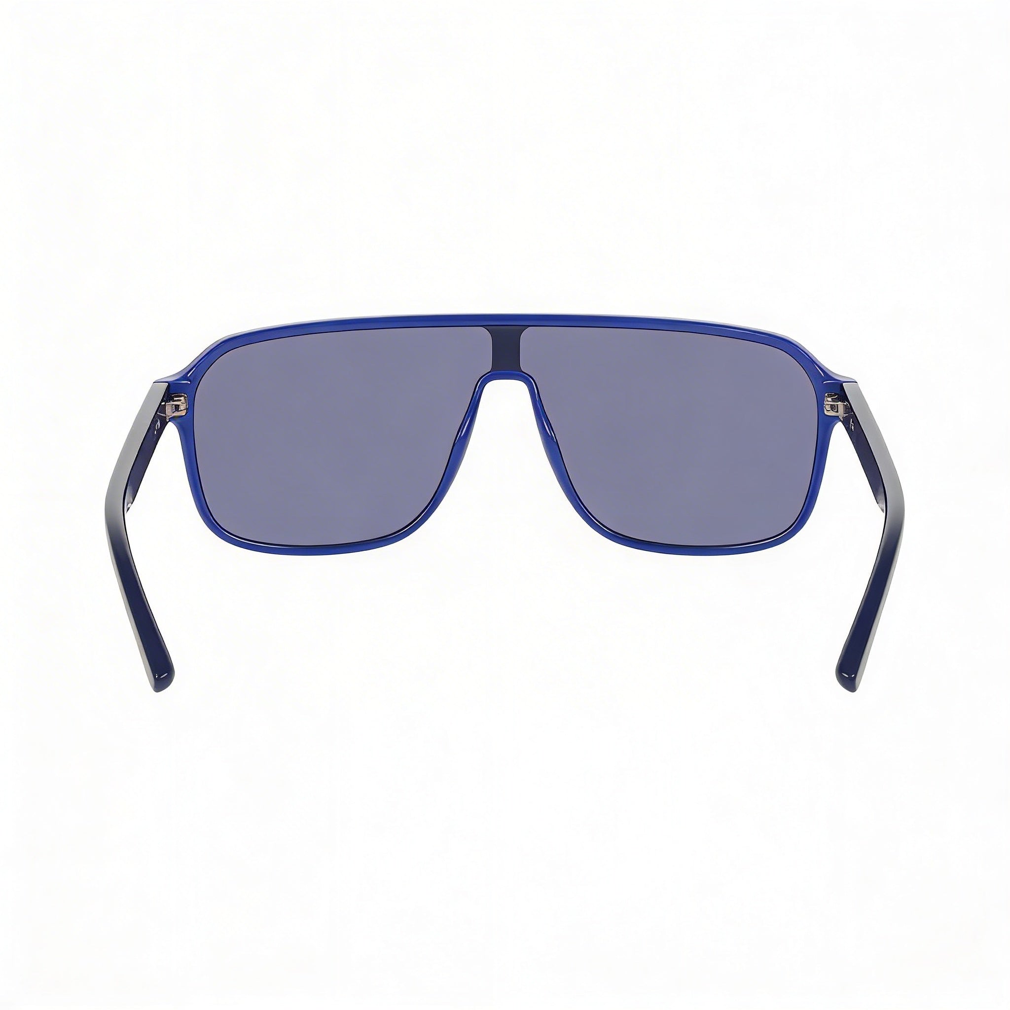 Nike Vintage Flyer Unisex Blue Plastic Frame UV Protected Sunglasses with Solid Blue Lenses 64mm, Photo 4