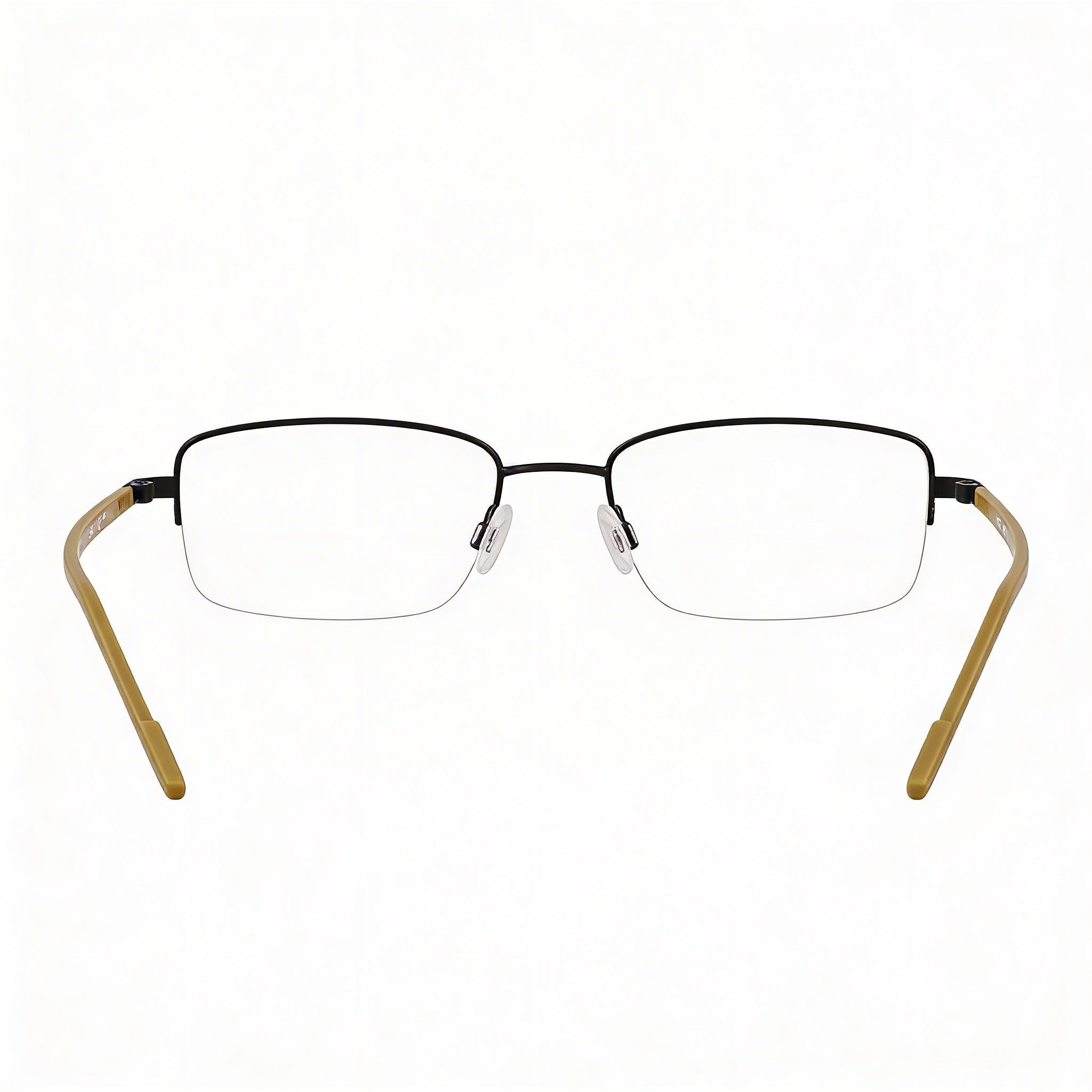 Flexon H6079 Women's Satin Black Metal Frame Polycarbonate Eyewear 52-19-145, Photo 3