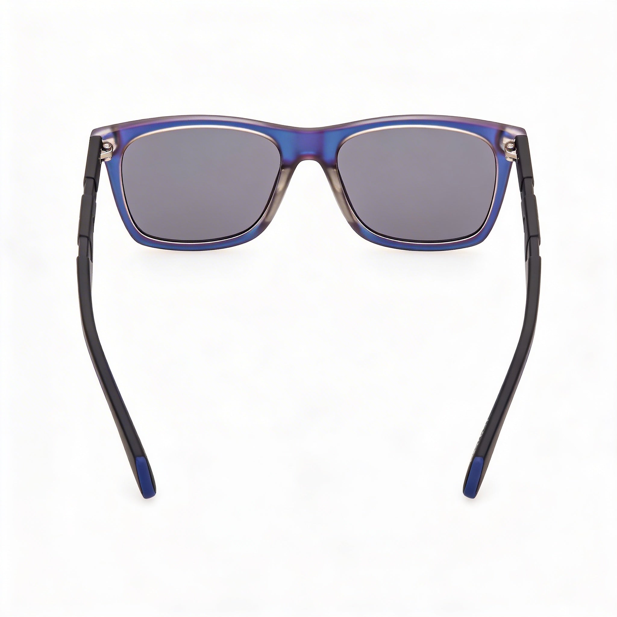 Gafas de sol Adidas Originals OR0101 de plástico con protección UV para hombre, 53 mm, monocolor violeta, lentes ahumadas, Photo 4