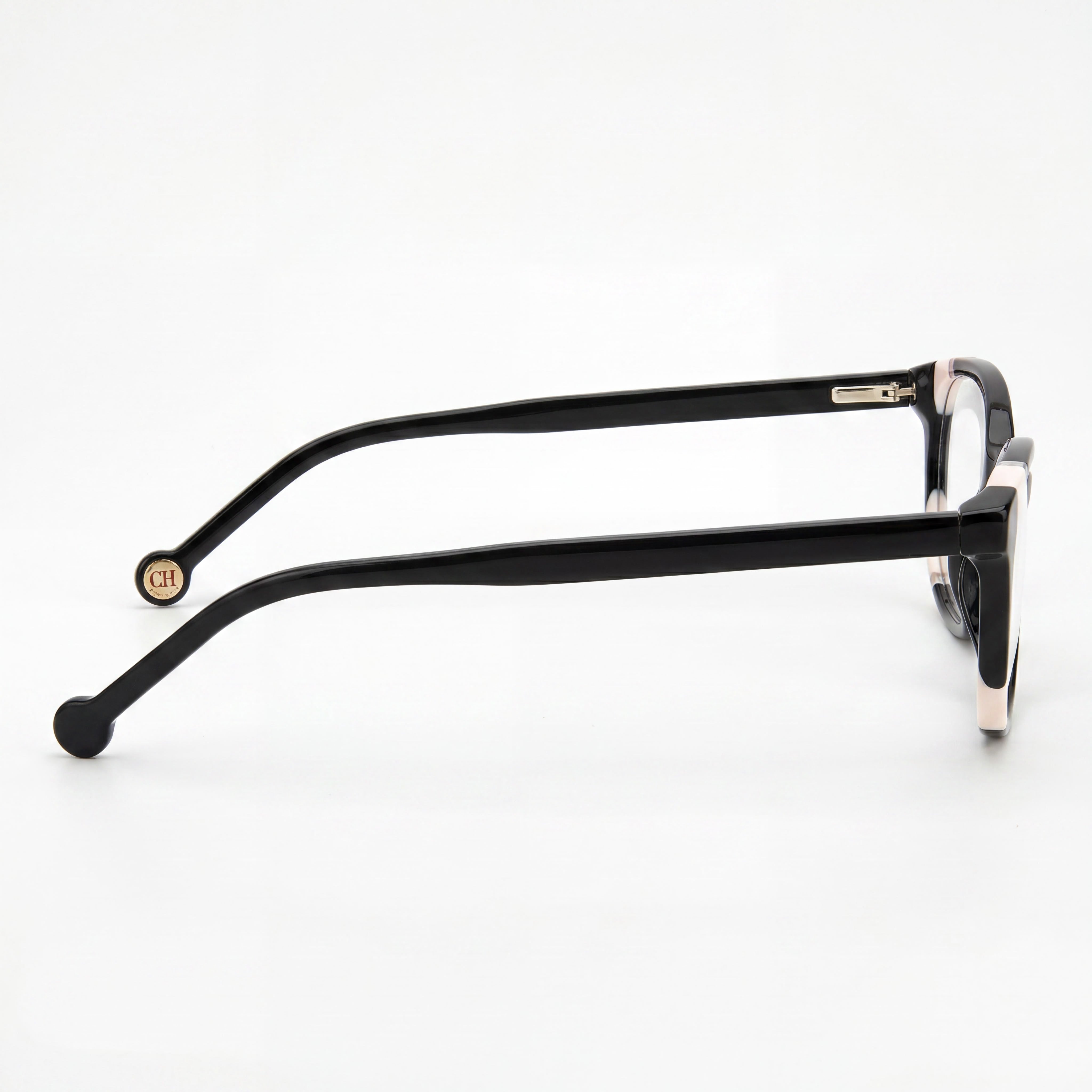 Gafas de Sol de Acetato para Mujer Carolina Herrera Her 0125 con Montura y Lentes Negras Nude (53mm Ancho de Lente), Photo 2
