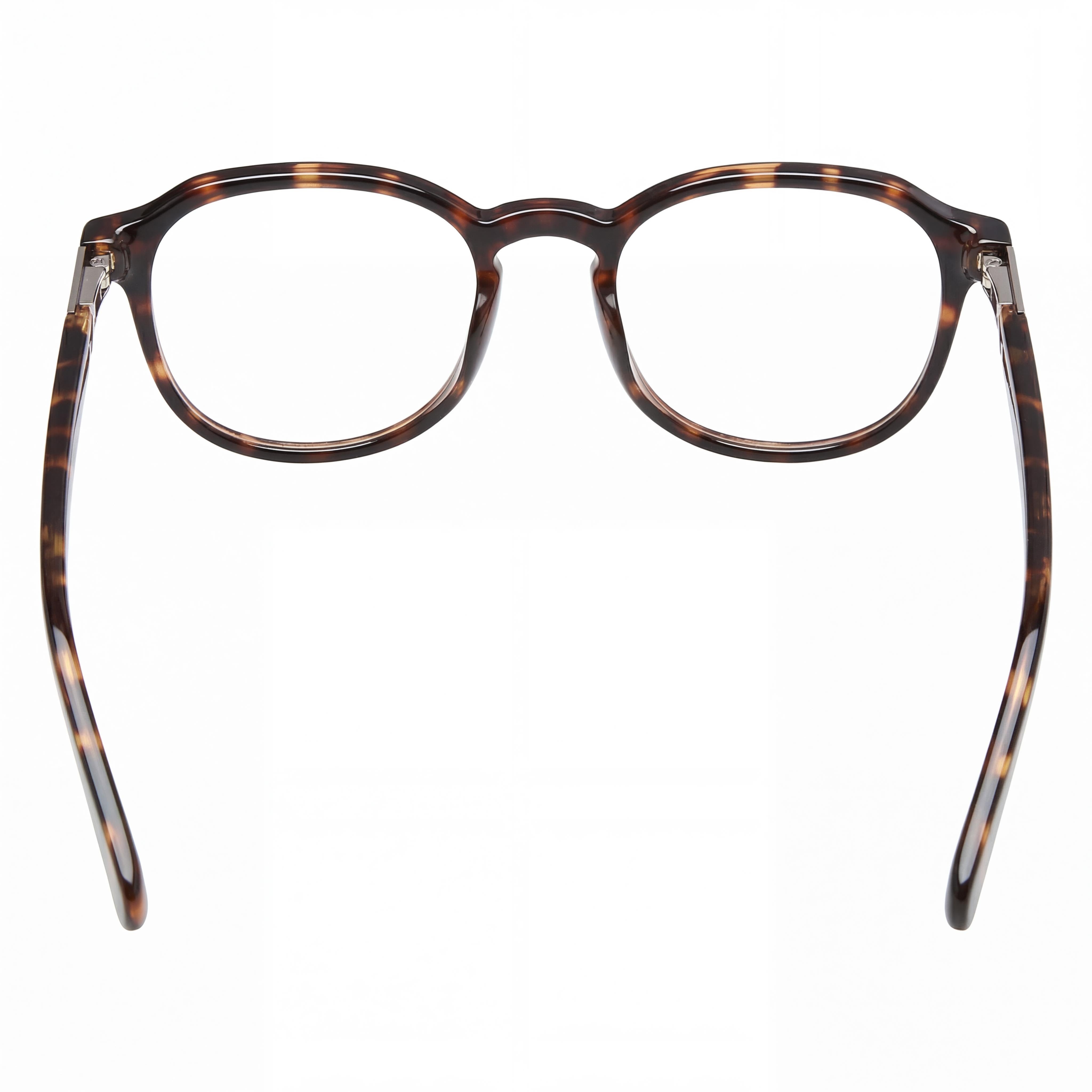 Guess Casual Unisex Blonde Havana Plastic Frame Transparent Non- Lenses Eyewear 53mm, Photo 3