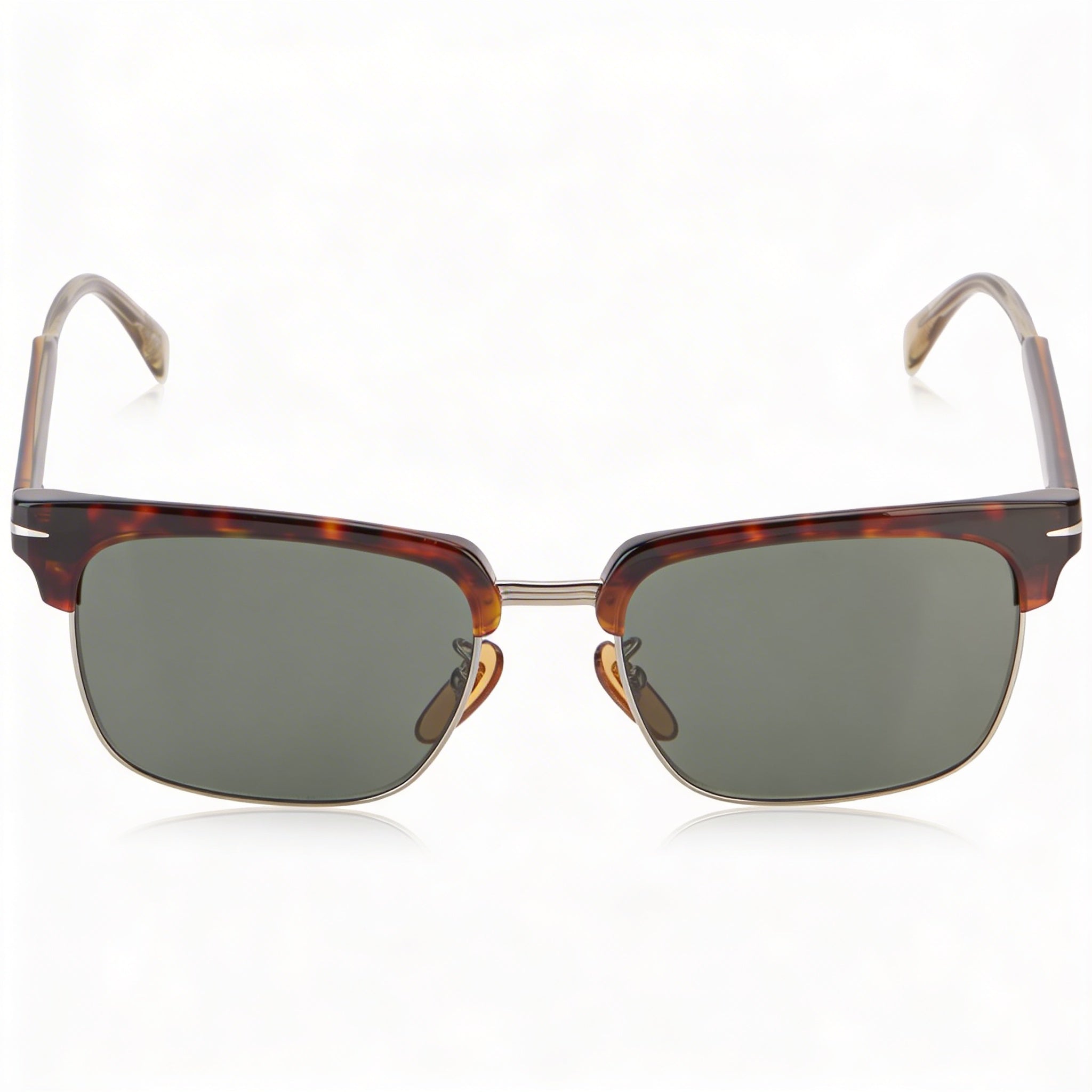 David Beckham Modern Unisex Stainless Steel Havan Ruthen Sunglasses 55mm with 100% UV Protection, Photo 4