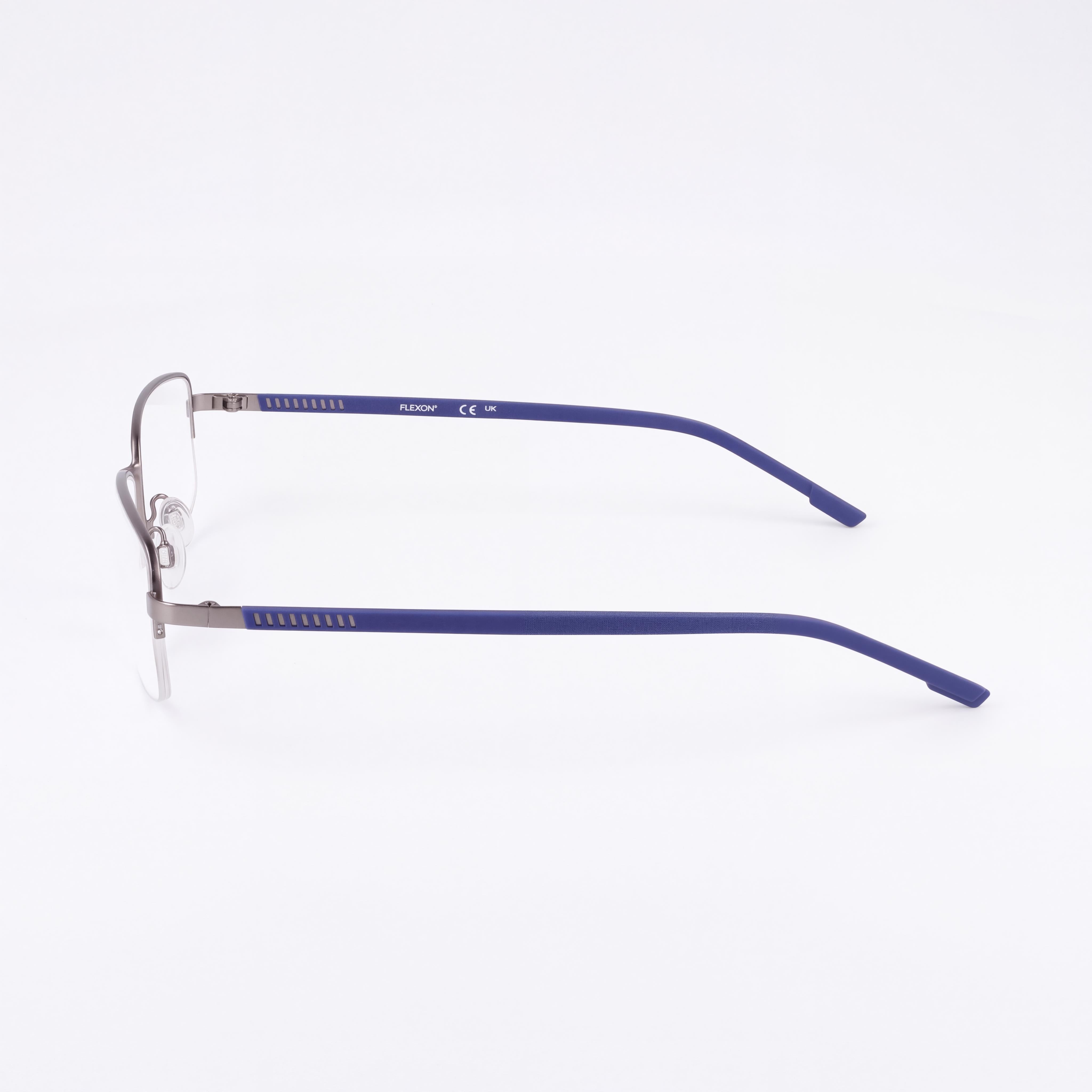 Gafas Flexon H6079 para hombre, montura de acetato satinado color bronce y lentes de policarbonato, 52-19-145, Photo 3