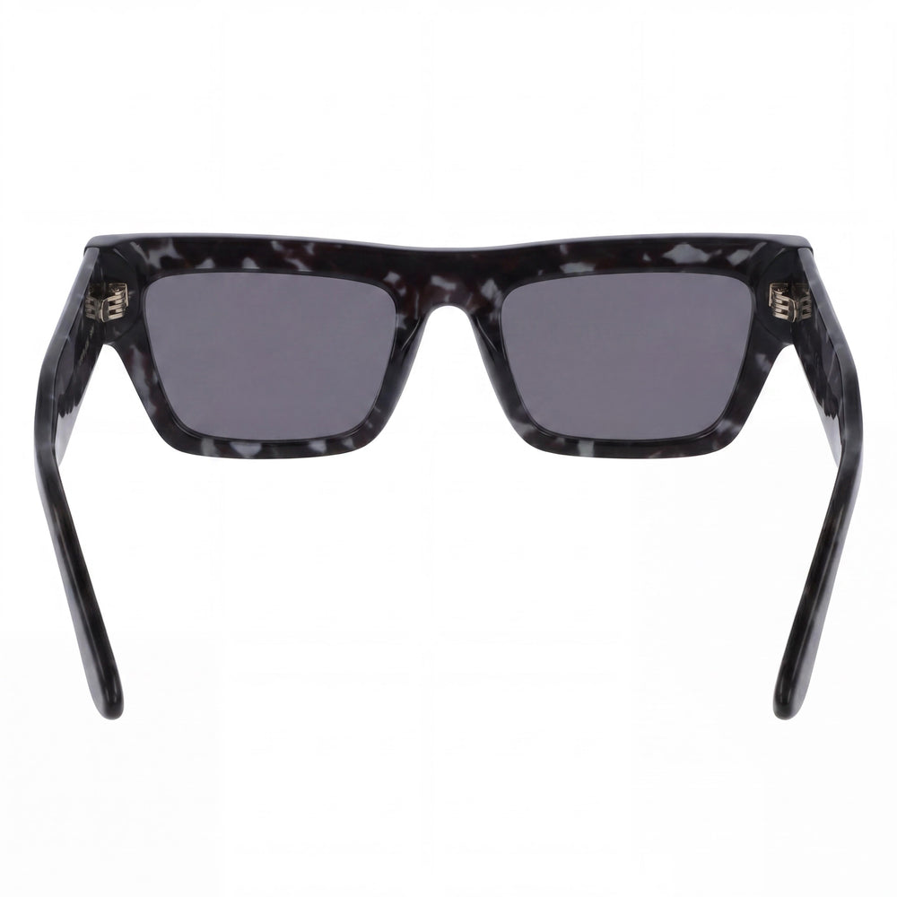 Calvin Klein CK25510S Unisex Acetate Non-Polarized Sunglasses Havana Grey Solid Smoke 52-20