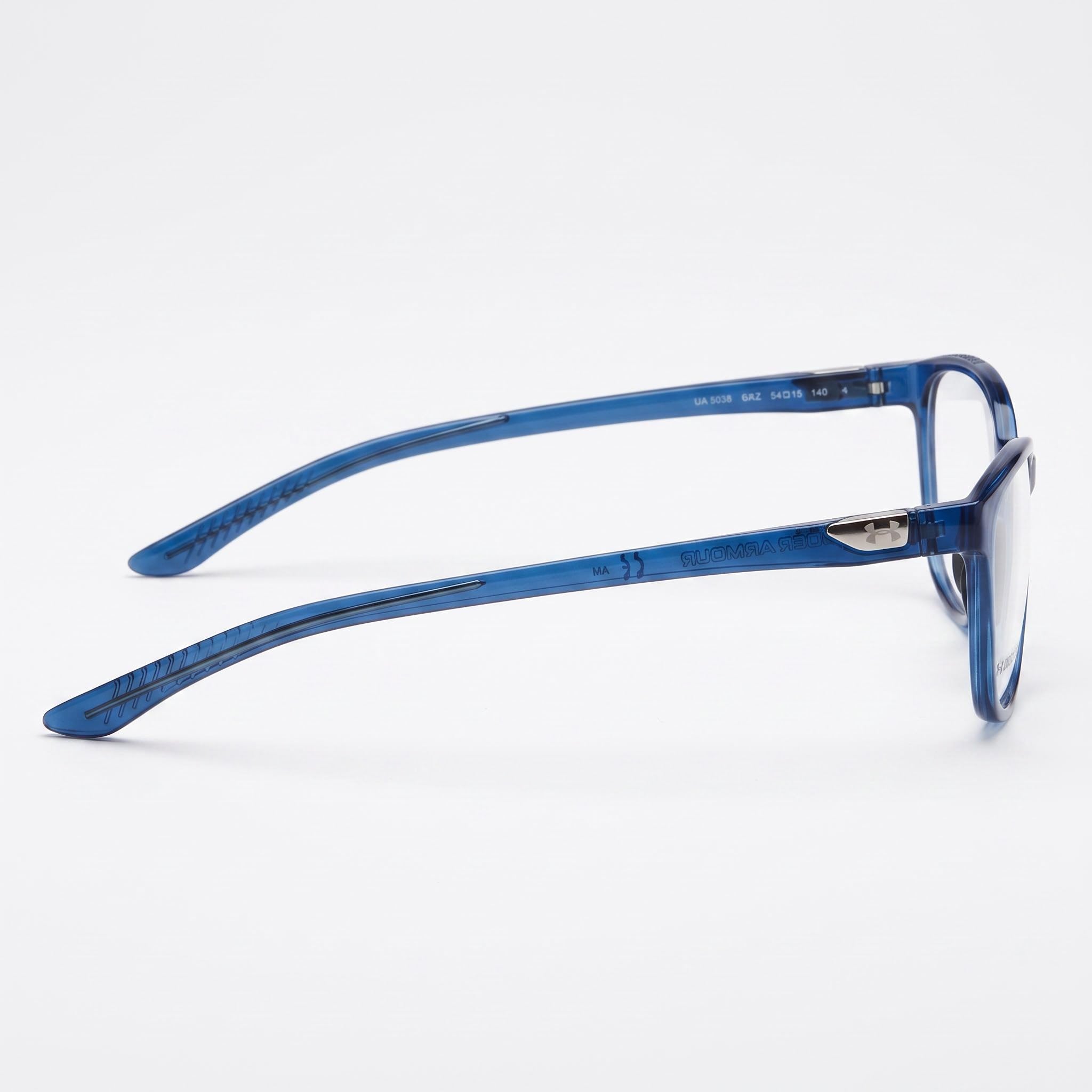 Under Armour Modern Women's Blue Crystal Polyamide Frame Sunglasses with UV Protected Lenses 54mm, Photo 3