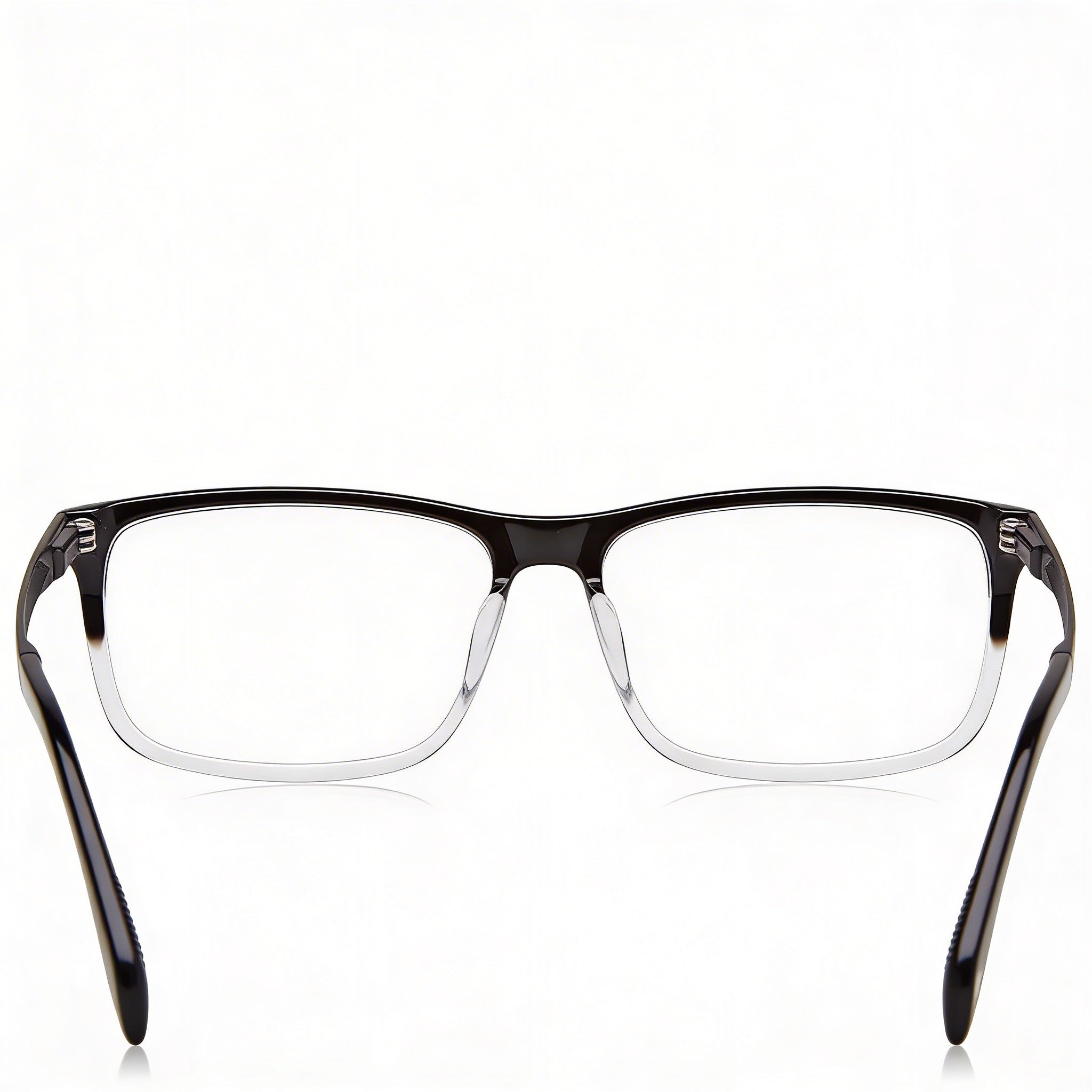 David Beckham Db 1095 Men's Eyeglasses with Black Crystal Plastic Frame and Non-Polarised Lenses 57mm, Photo 3