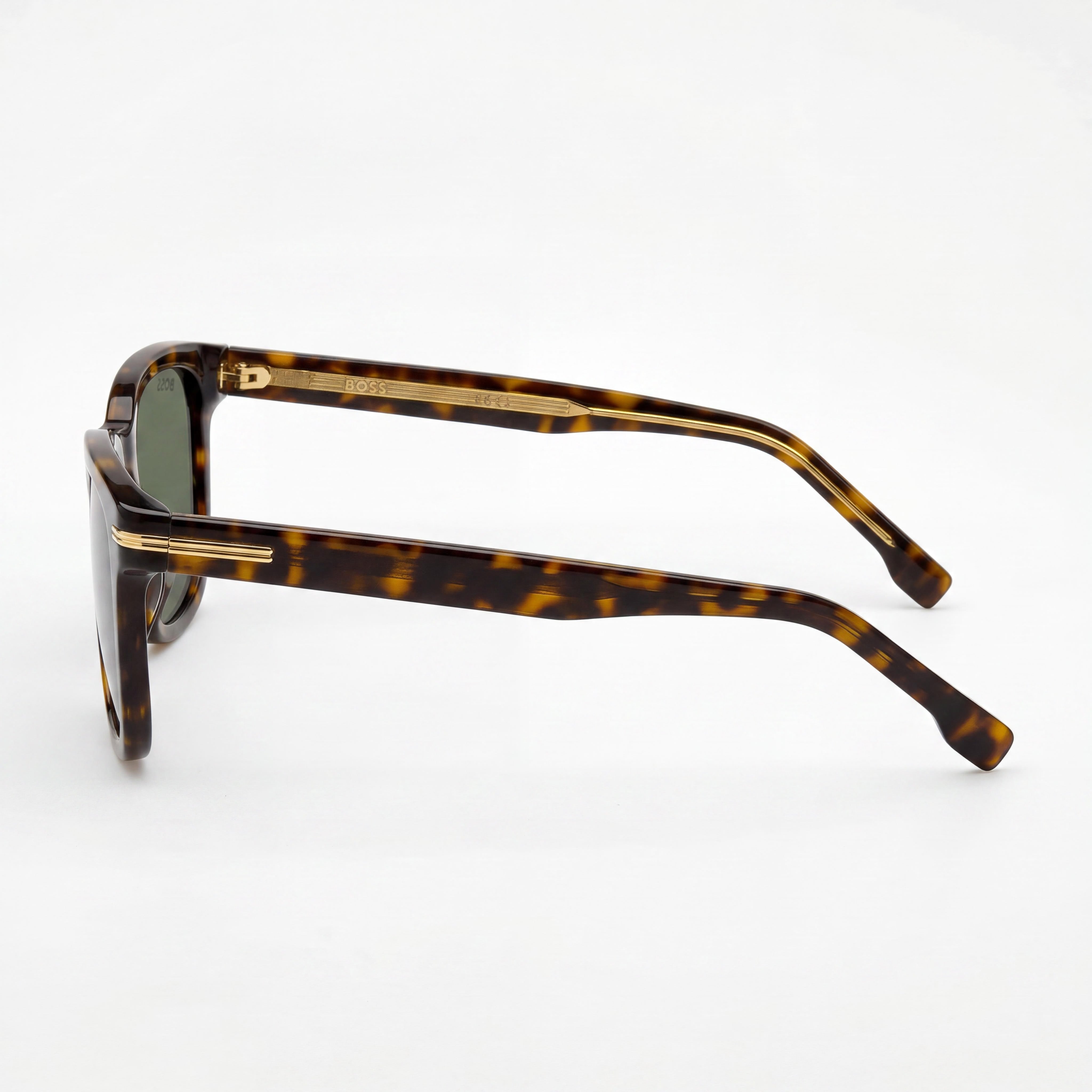 HUGO BOSS BLACK Boss 1722/G/S Gafas de Sol Rectangulares para Mujer de Acetato Multicolor Havana Protección UV 100% No Polarizadas 54mm, Photo 3