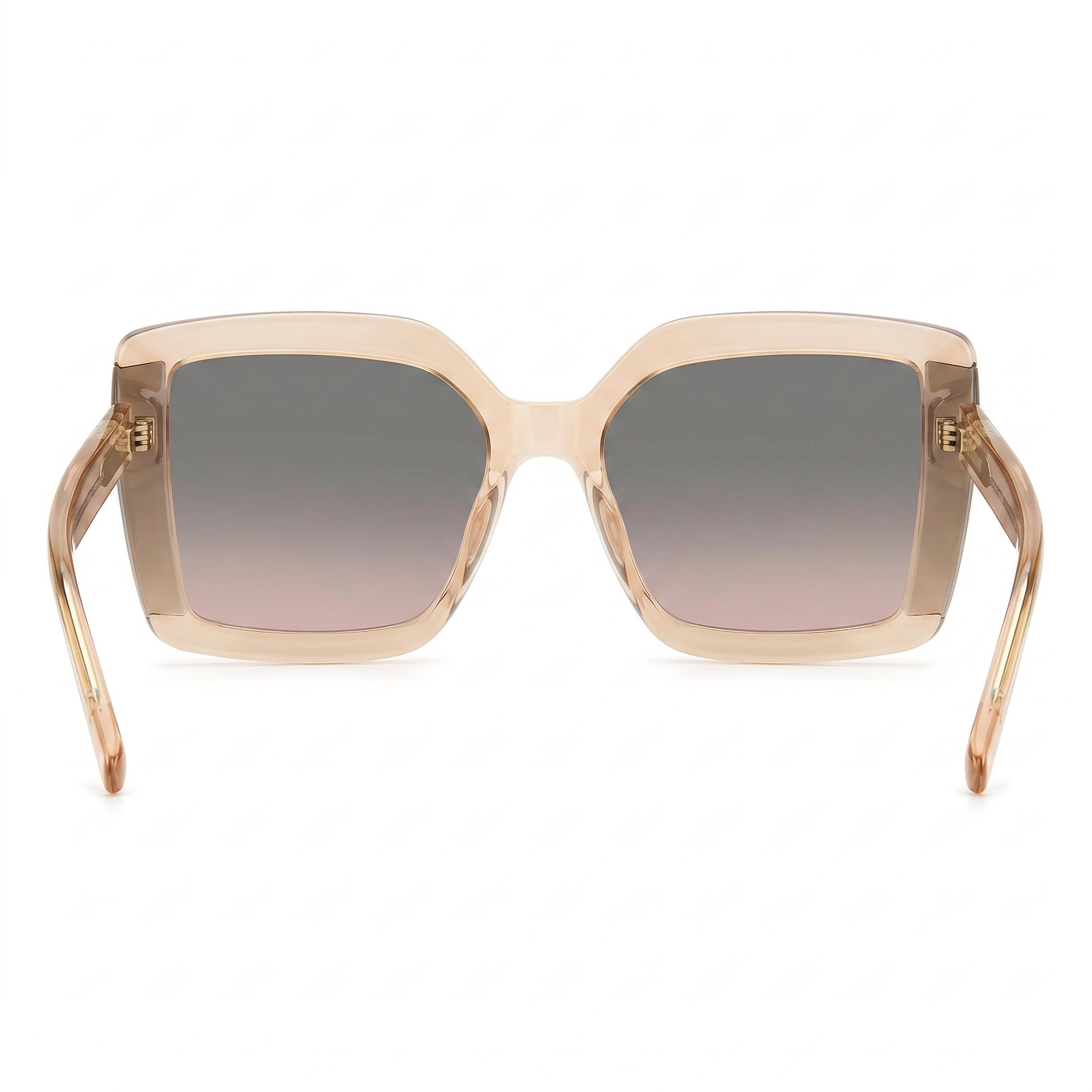 M Missoni Casual Women's Pattern Pink Green Acetate Frame Polycarbonate Lens Non-Polarized Sunglasses 62mm, Photo 4