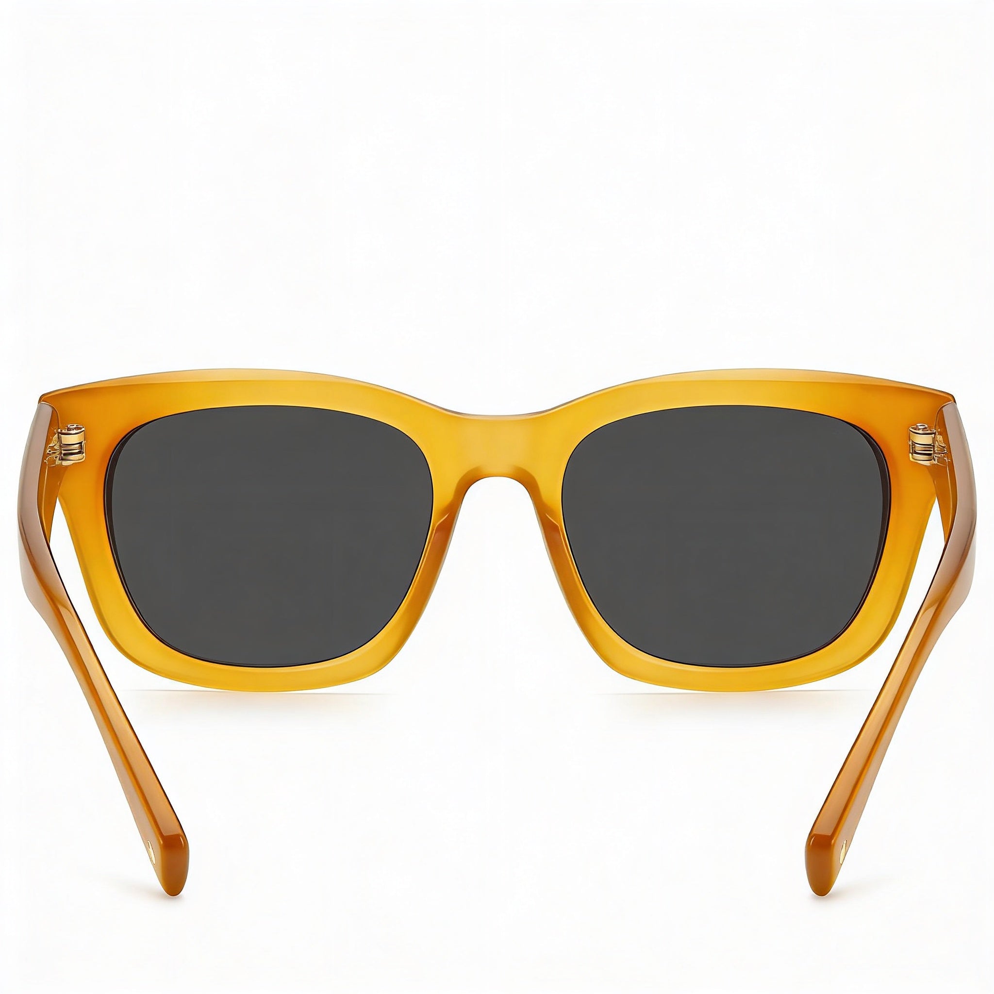 Dsquared2 Classic Unisex Honey Gold Plastic 52mm Sunglasses with Polycarbonate UV Protection Lenses, Photo 3