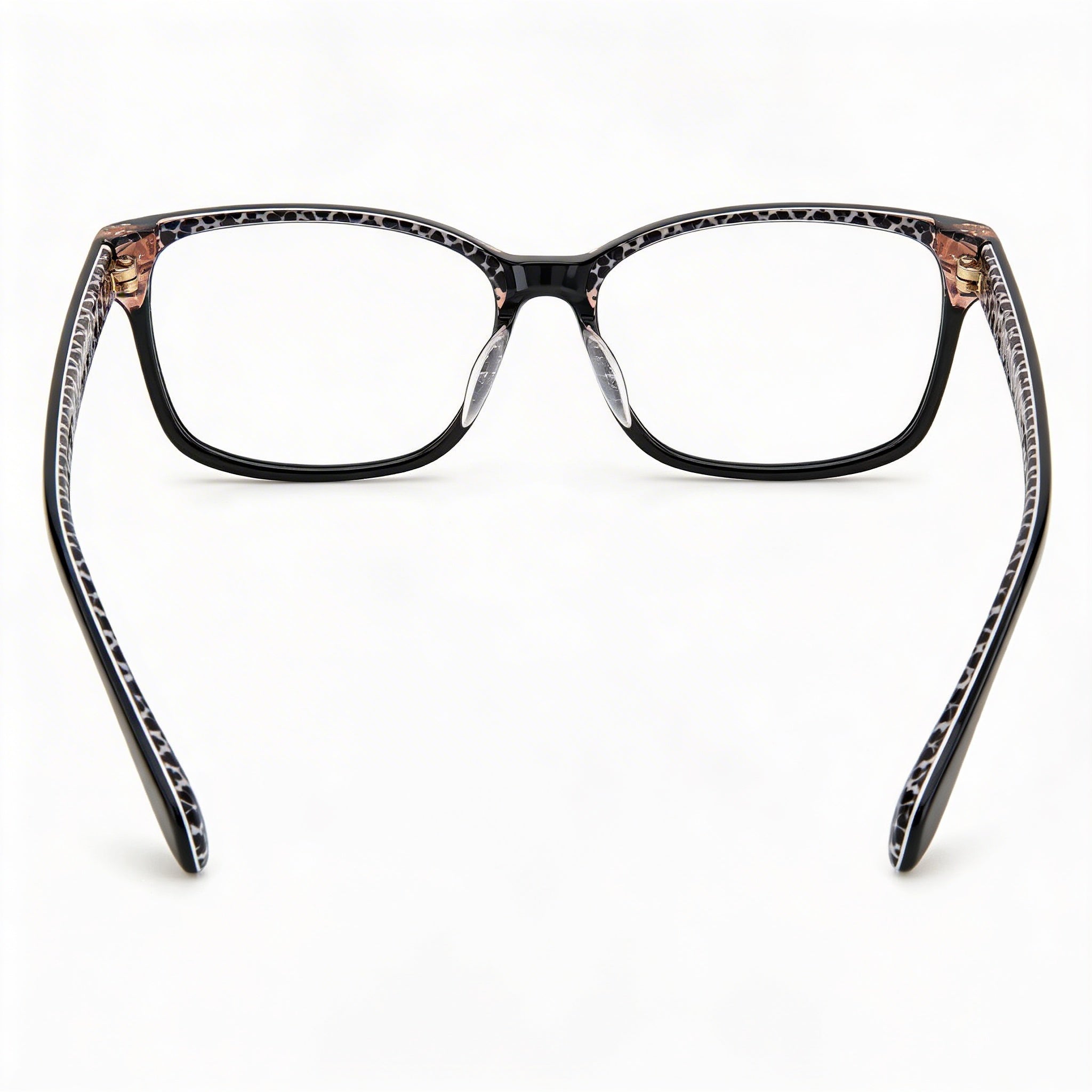 Gafas Ópticas Rectangulares de Acetato para Mujer Kate Spade New York, Negro Rosa 53-16-145 mm, Photo 3