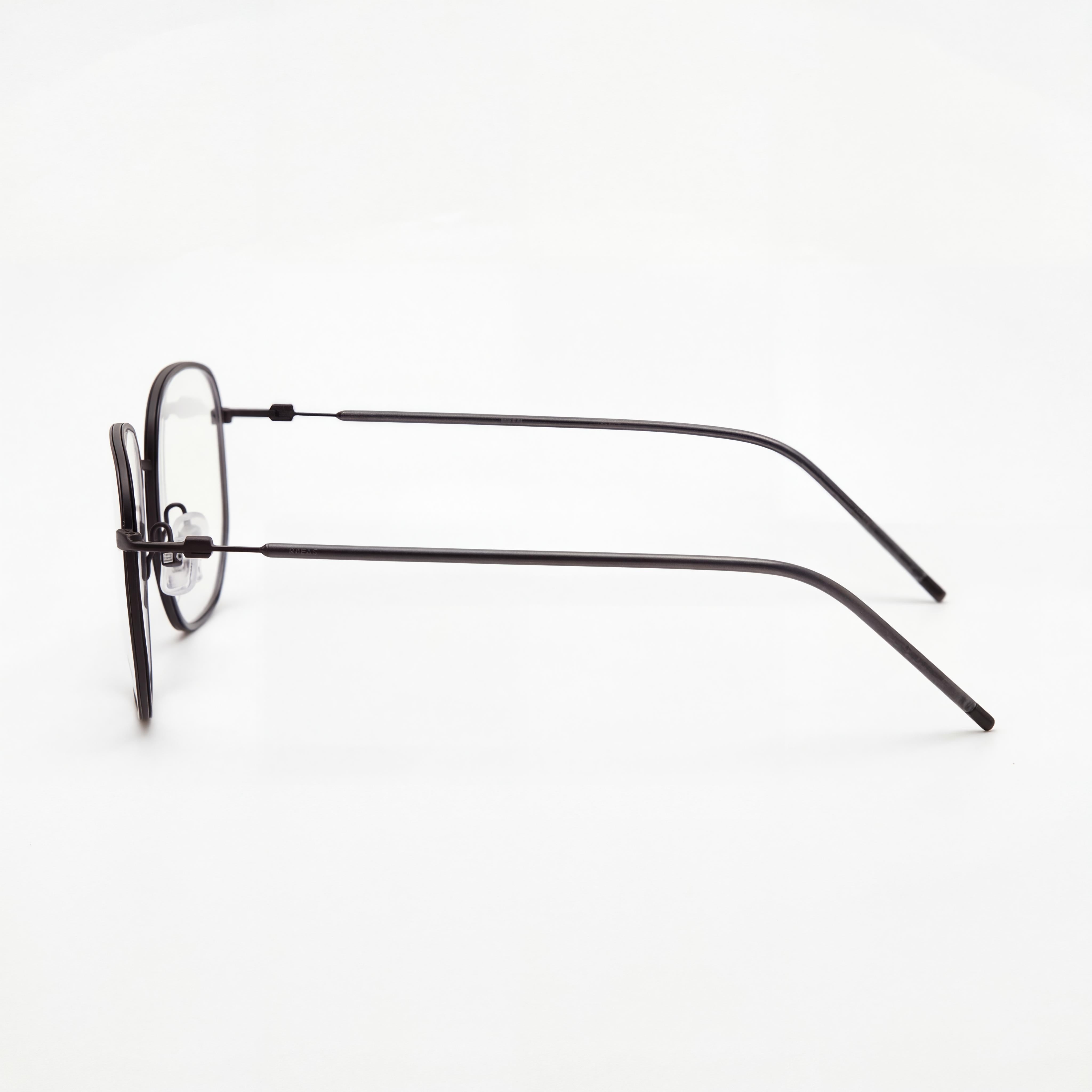 Hugo Boss Modern Collection Boss 1430 Unisex Matt Black Alloy Steel Non-Polarised Sunglasses 53mm, Photo 2