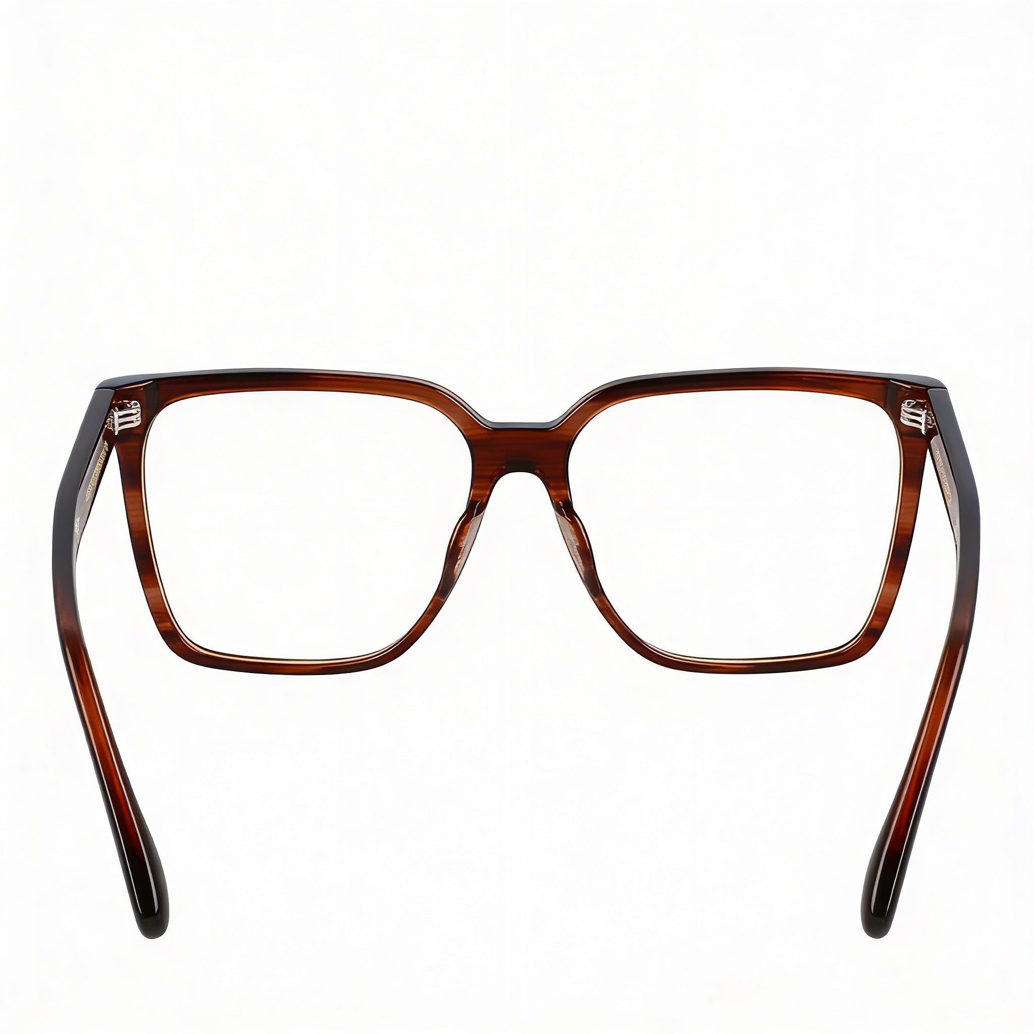 Victoria Beckham Women's VB2669 Brown Horn Optical Frames with Clear Demo Lenses, Prescription Ready (55-15-140), Photo 2