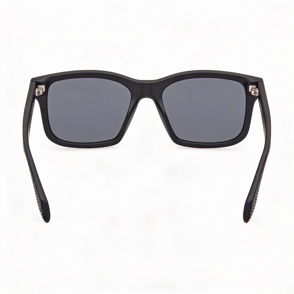 Gafas de sol unisex Adidas Originals OR0105 con protección UV inyectada, no polarizadas, color negro mate ahumado, 52 mm