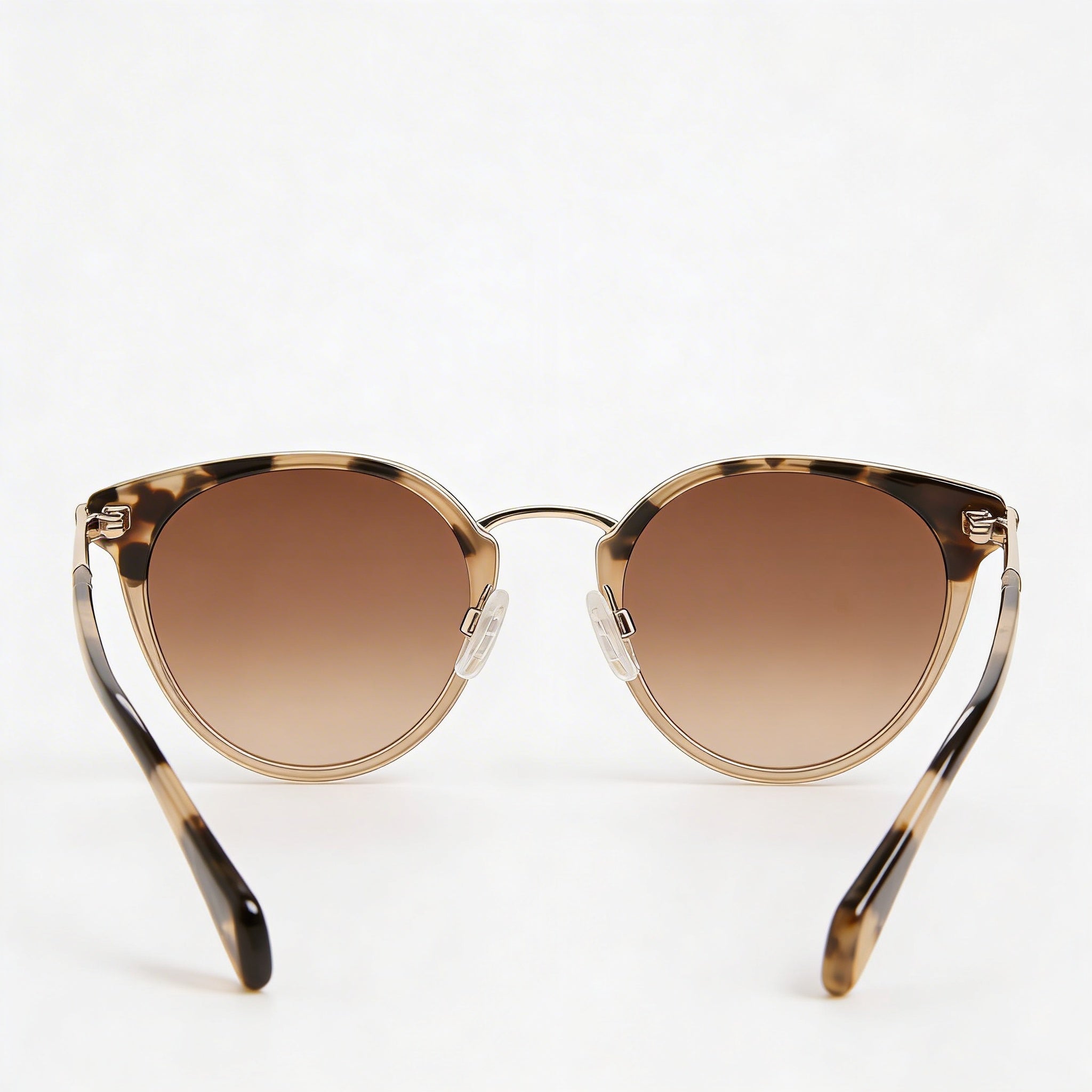 Gafas de sol Rag & Bone Wayfarers con montura metálica para mujer, color miel habana, protección UV no polarizada, 53 mm, Photo 3