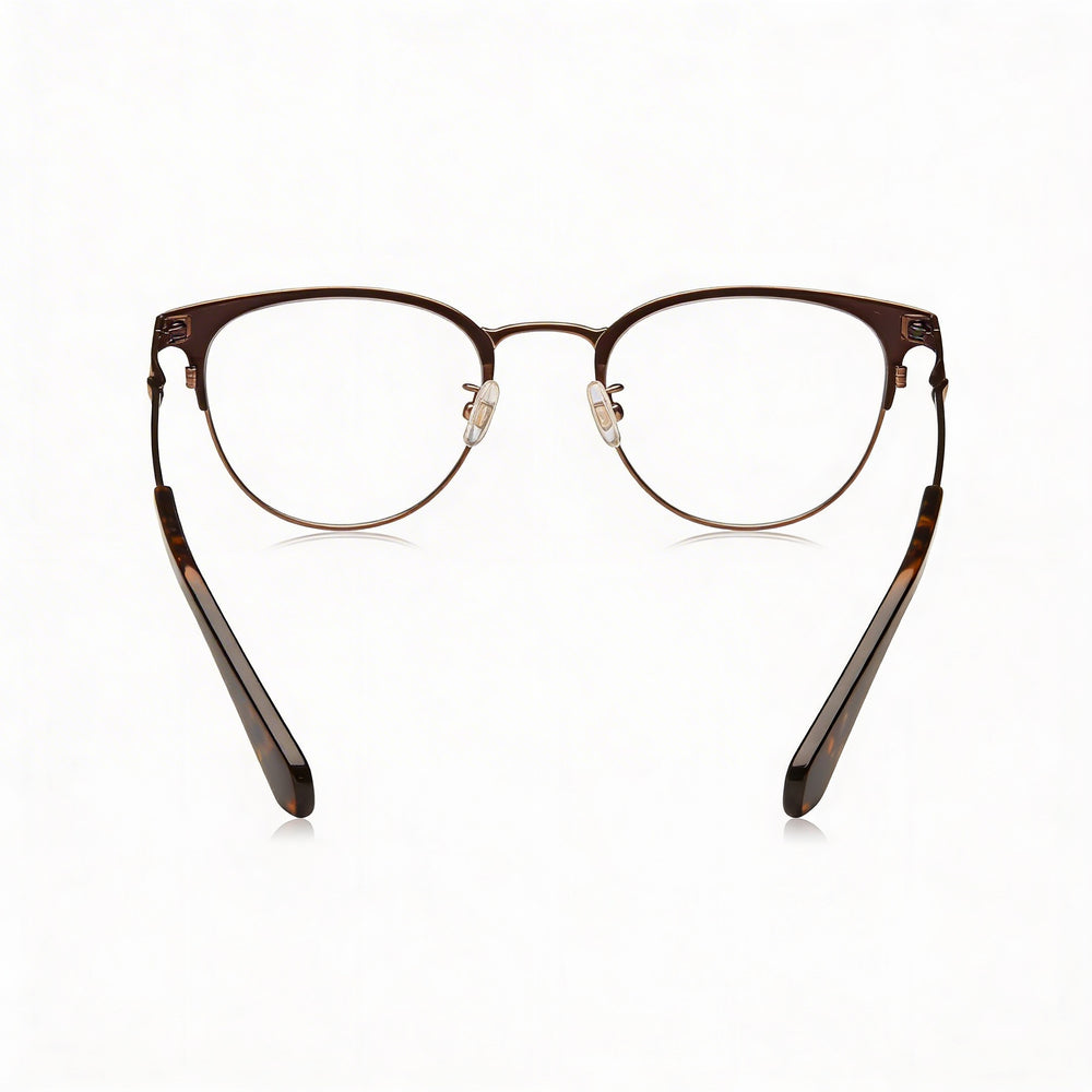 kate spade new york Danyelle/F Gafas de titanio color marrón Habana de 49 mm para mujer