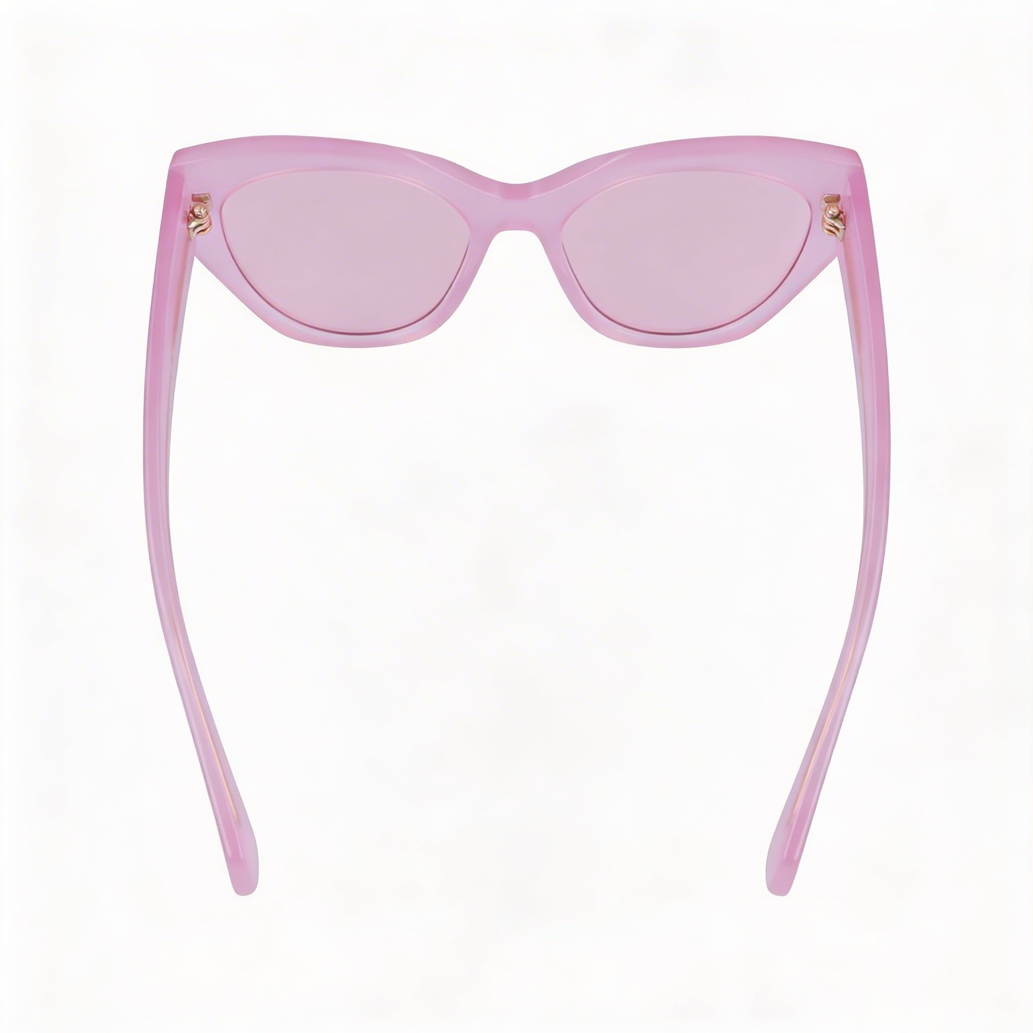 Gafas Ferragamo Sf1107s unisex de plástico multicolor, lentes rosa opalino sin polarizar con protección UV, 55mm, Photo 4