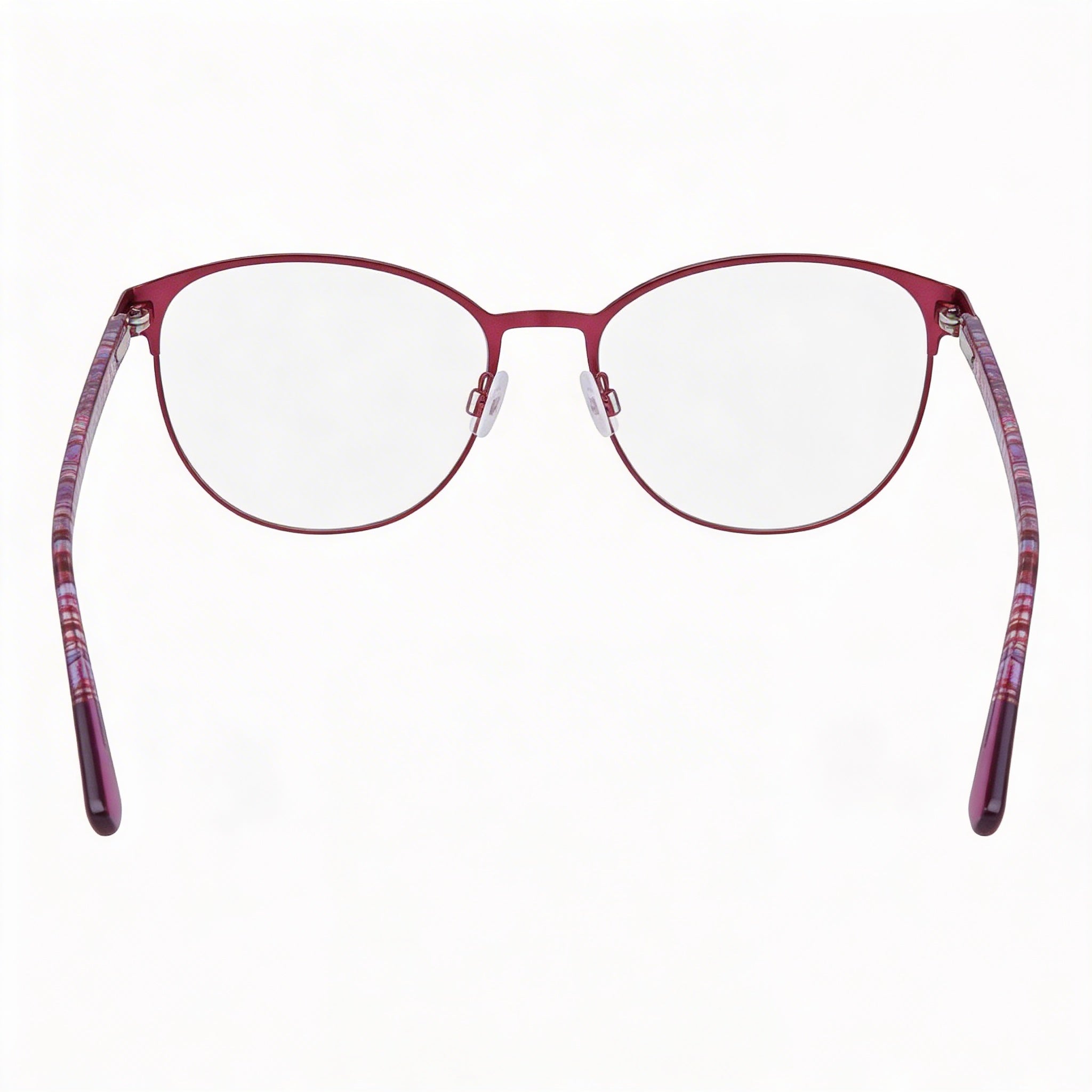 Anne Klein Ak5097 Men's Eyeglasses Frames with Metal Plum Frame, Polycarbonate Lenses, 53mm Lens Width, Photo 3