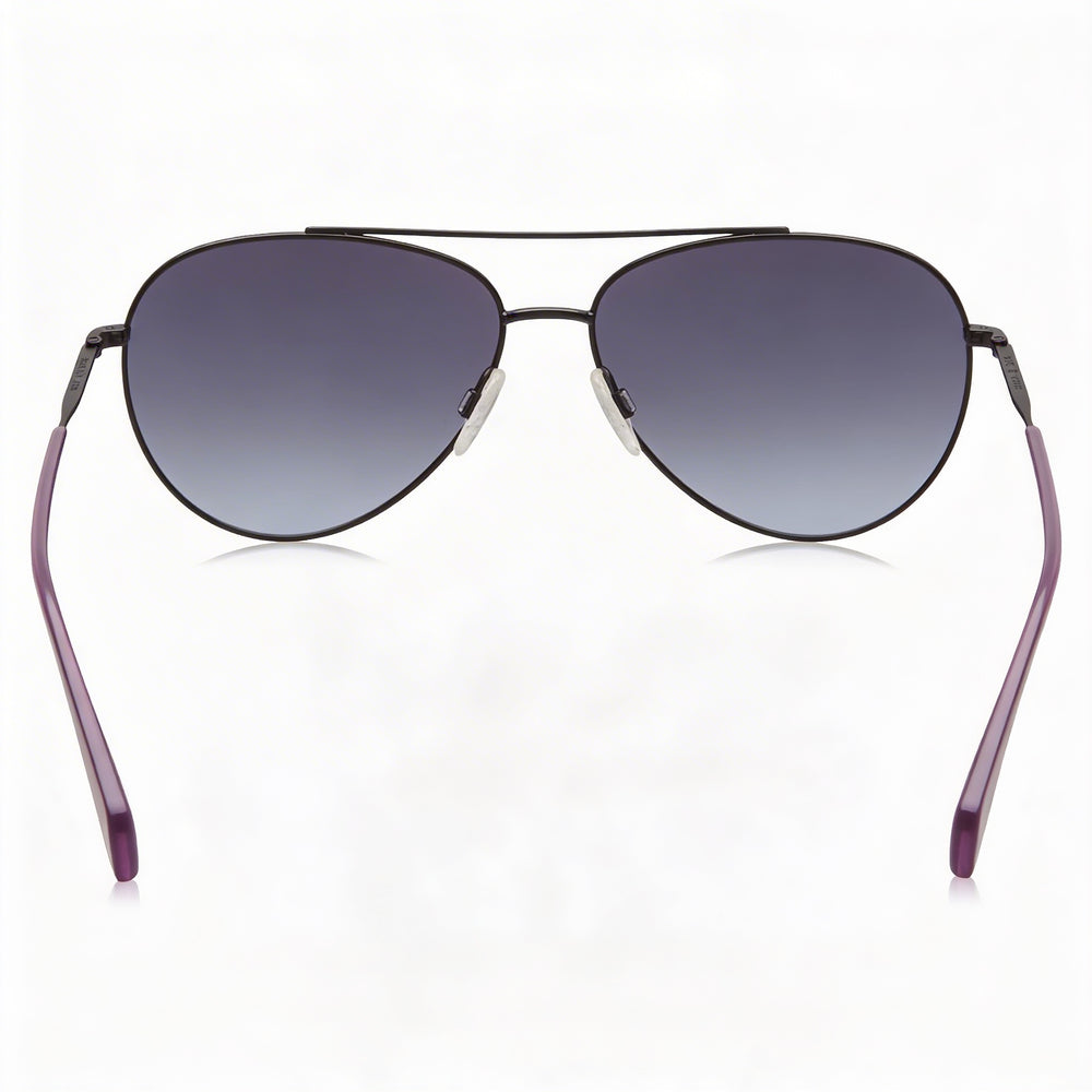 Gafas de Sol Rag & Bone Modern para Mujer Piloto Negras con Montura de Aleación de Acero y Lentes de Policarbonato no Polarizadas de 58mm