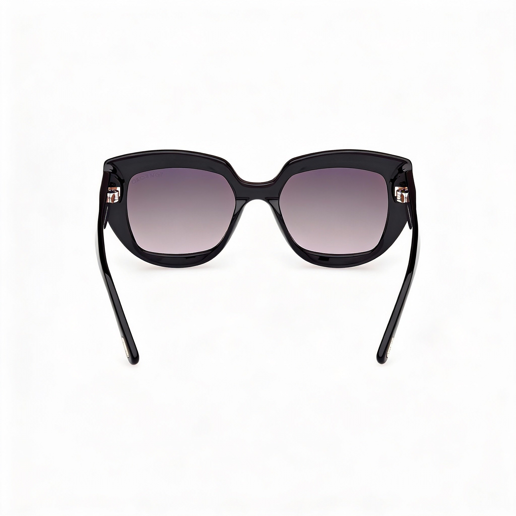 Tom Ford Butterfly Unisex Shiny Black Tortoise Frame Black Lenses 53mm, Photo 3