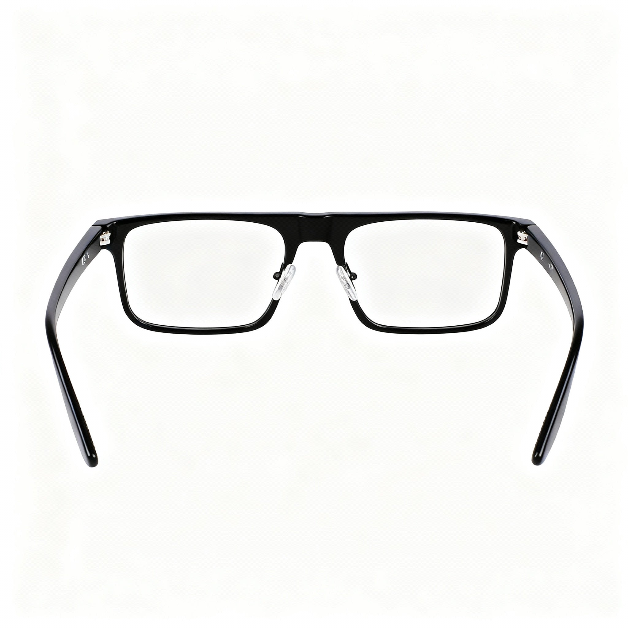 Nike 7161 Unisex Modern Style Plastic Full-Rim Square Eyeglasses Black Lens 54mm Bridge 18mm Temple 145mm, Photo 3