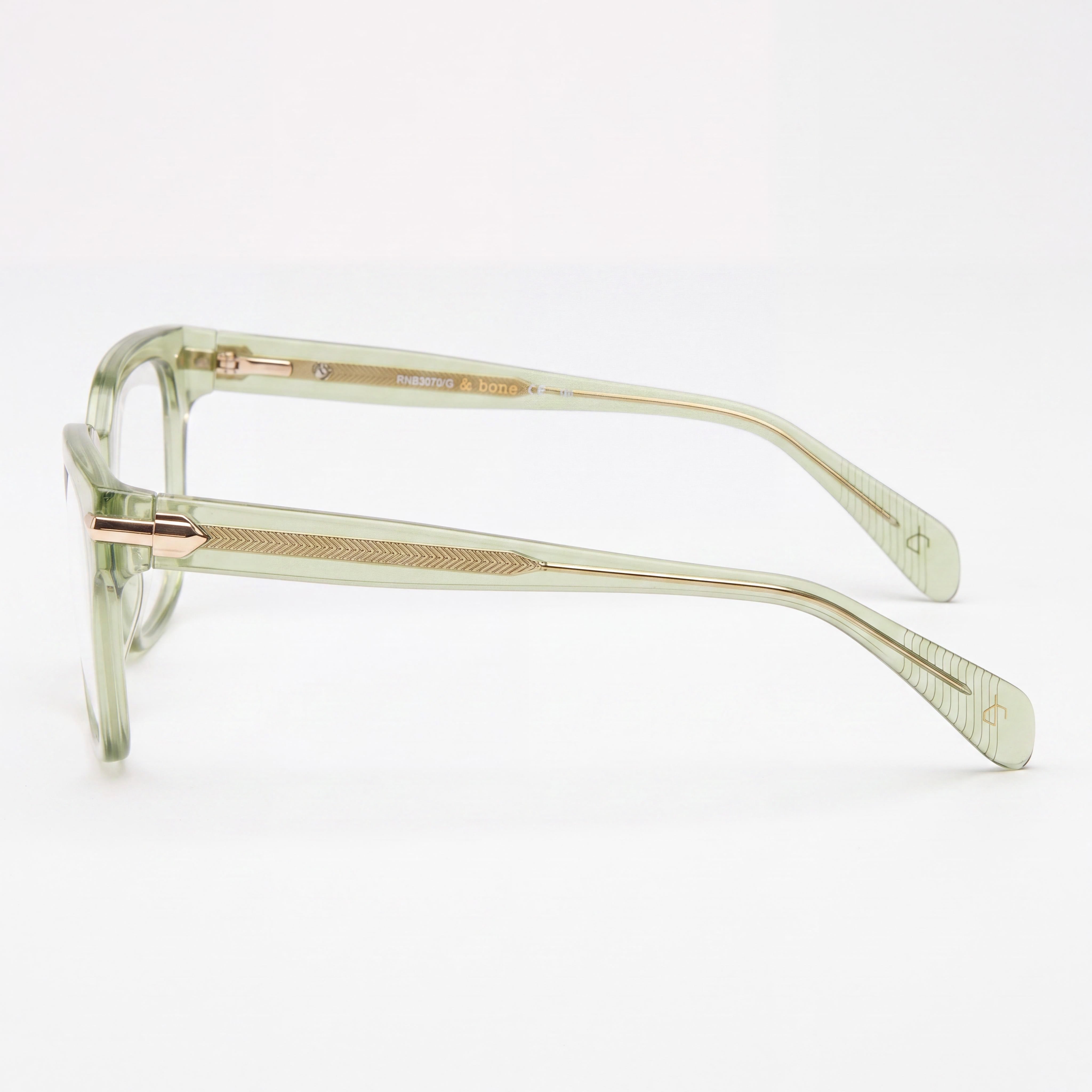 rag & bone RNB3070/G Women's Acetate Eyeglasses in Brown and Purple, Casual Style, Size 55-17-140, Photo 2