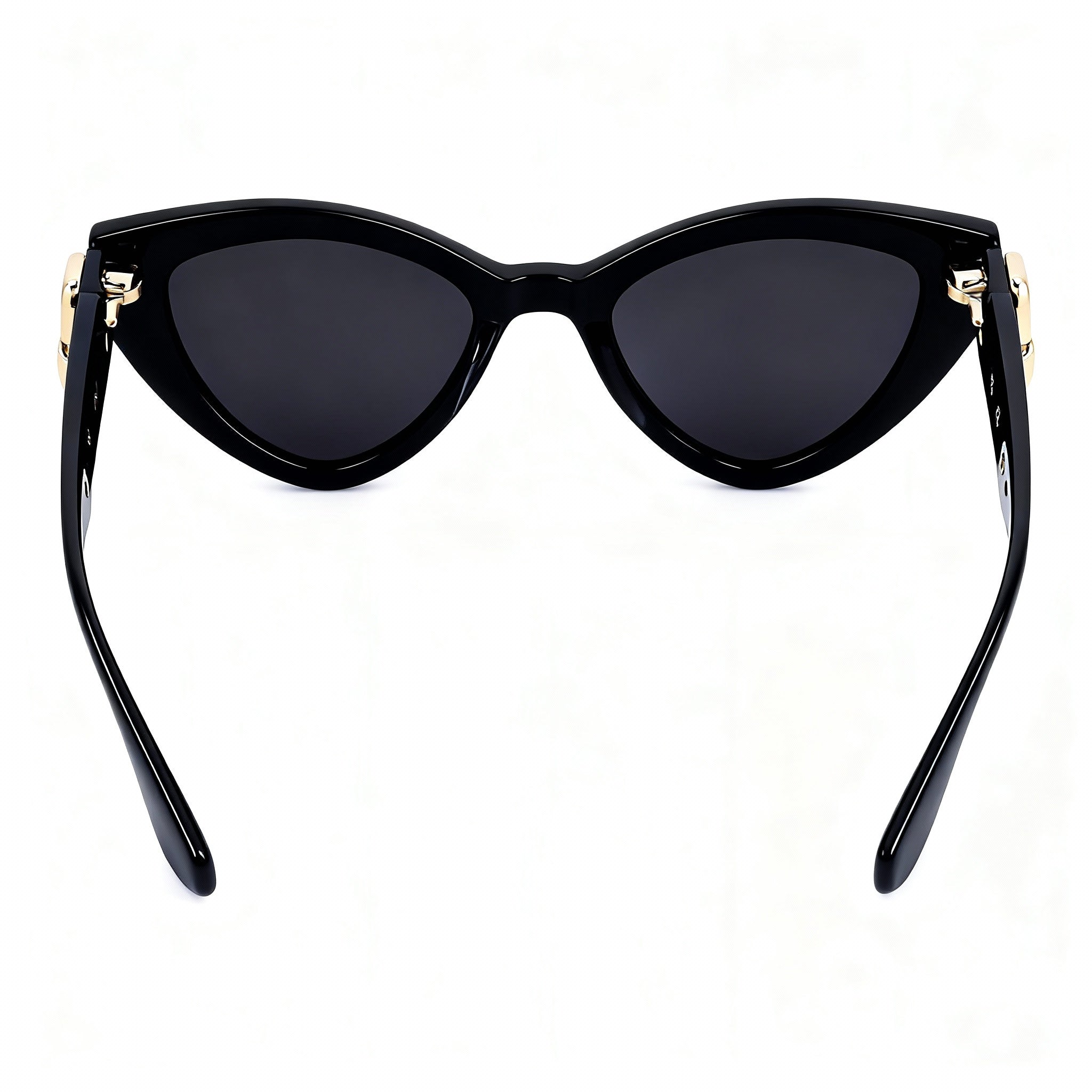 Gafas de sol Moschino MOS142/S para mujer, estilo ojo de gato, montura completa, de plástico negro, no polarizadas, 100 % UV, 51 mm, Photo 4