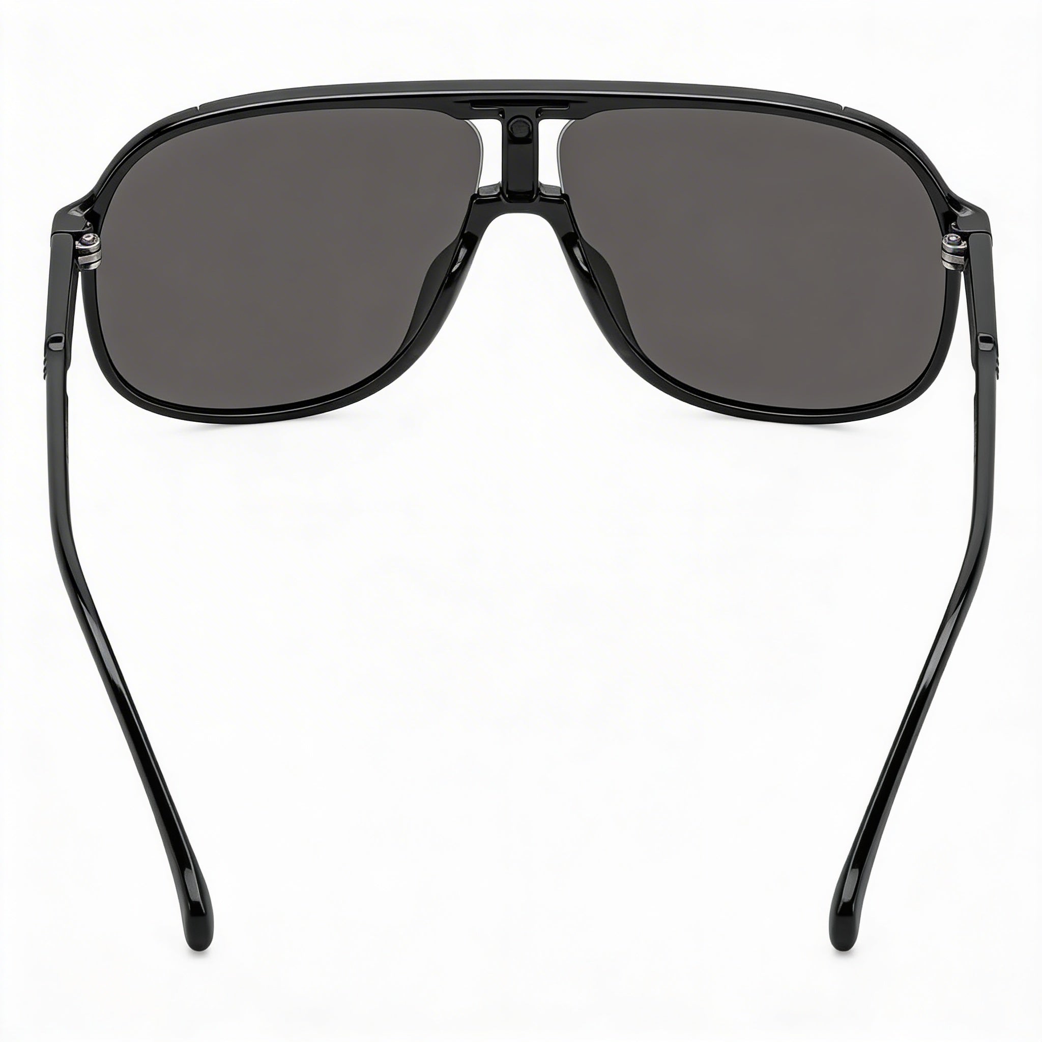 Carrera 1047/S Unisex Black Polyamide Sunglasses with Grey Polarized Lenses & UV Protection 62mm, Photo 3