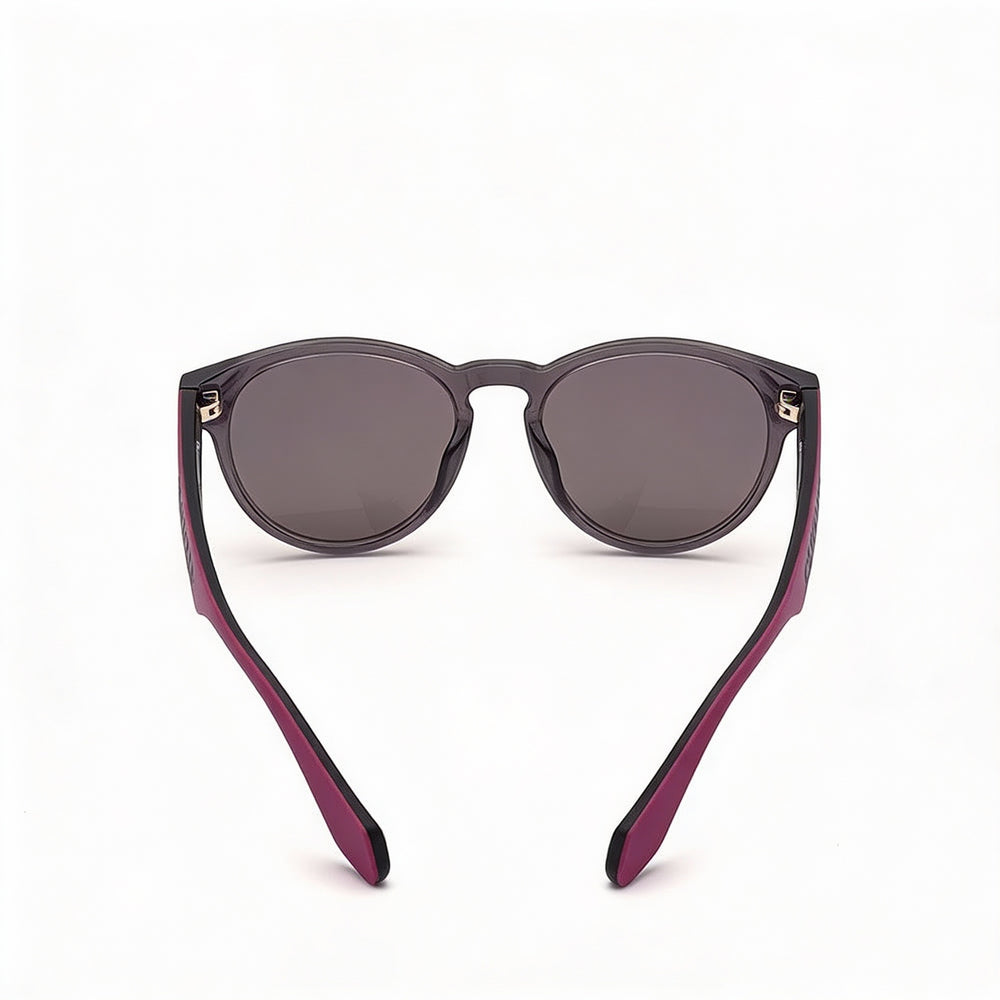adidas Originals Or0025 Unisex Plastic Frame Sunglasses with UV Protection, Purple Grade Mirror, 36mm Lens Width