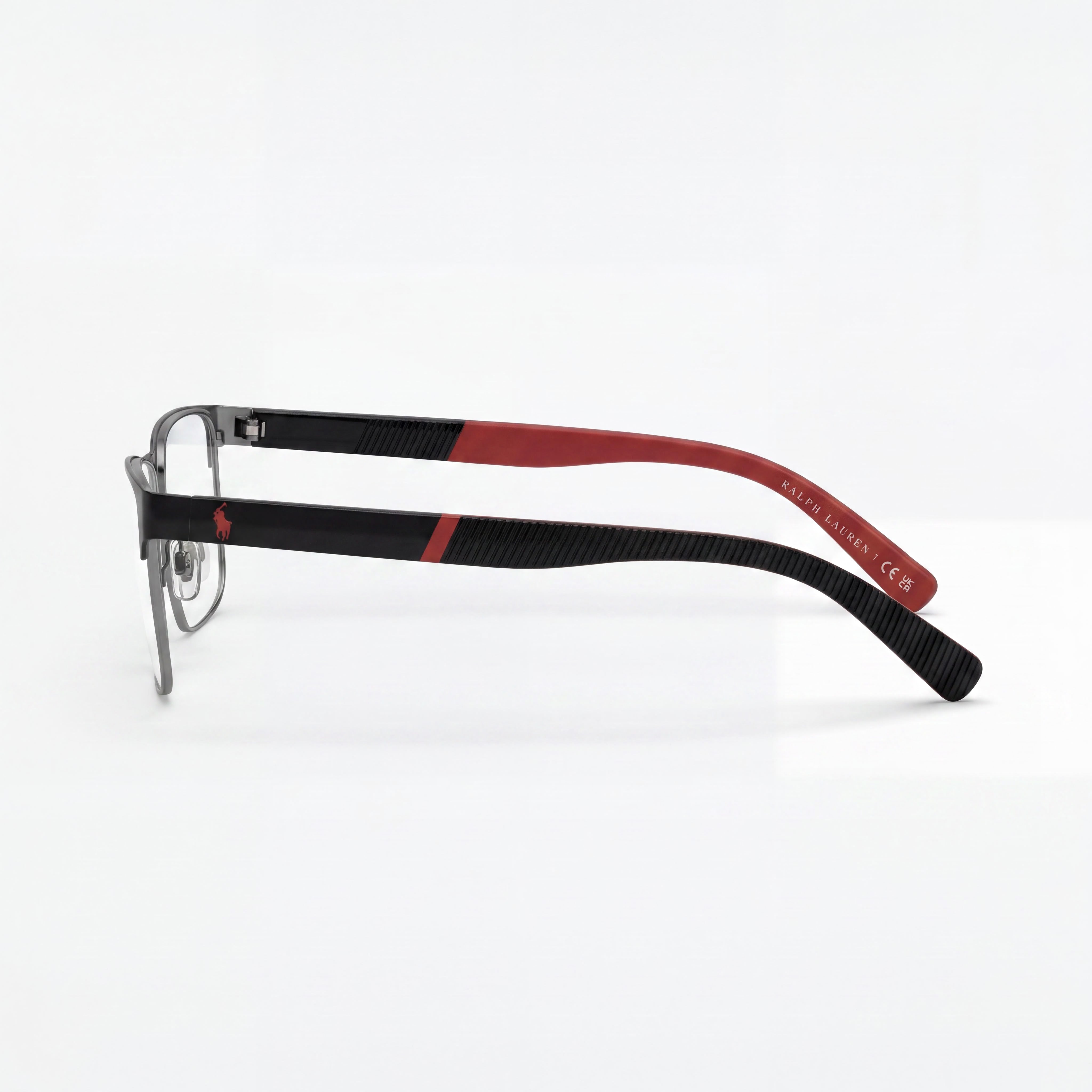 POLO RALPH LAUREN Ph1215 Women's Metal Optical Eyeglasses with Shiny Black and Gunmetal Frame 56mm, Photo 2