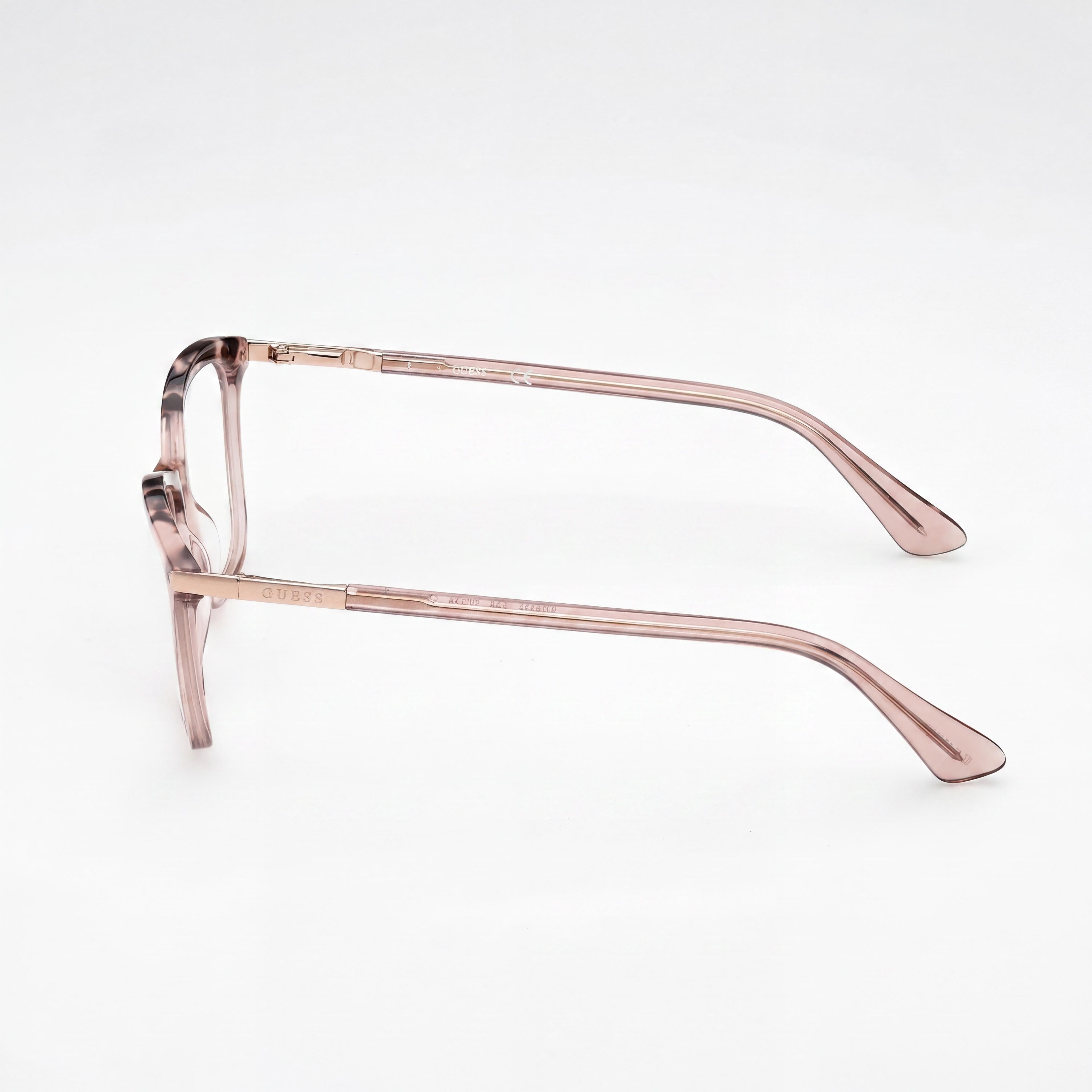 Guess GU2880 057 Shiny Beige Square Eyeglasses for Women, 54mm, Photo 2