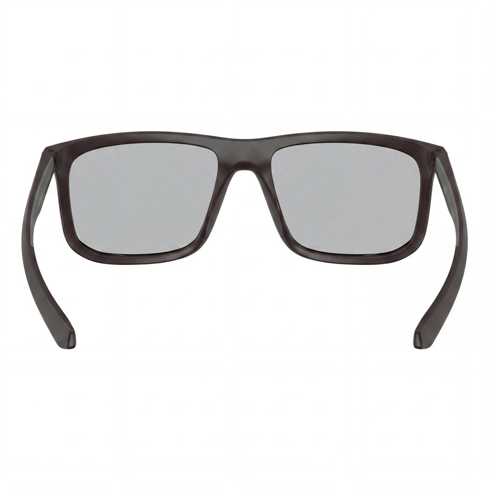 Emporio Armani Ea4234u Universal Fit Women's Plastic Sunglasses Matte Brown Light Grey Frame Light Grey Lens 100% UV Protection 57mm