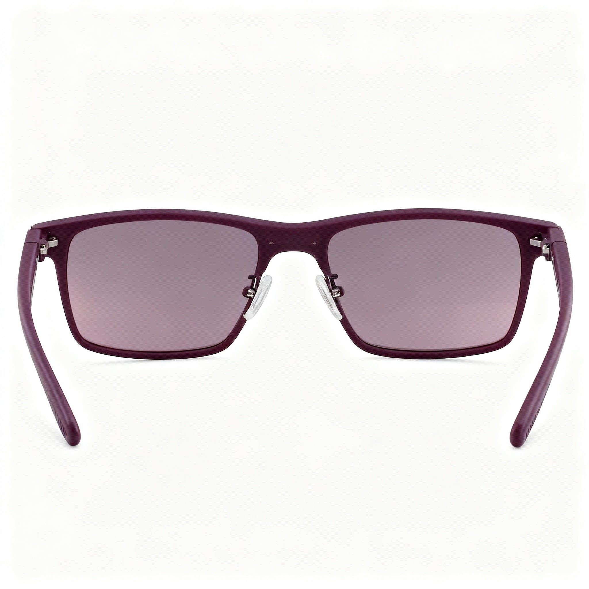 Nike Whiz EV1160 Unisex Titanium Sunglasses, Matte Bordeaux Fuchsia Frame, Grey Light Pink Mirror Lenses, 48mm, Photo 3