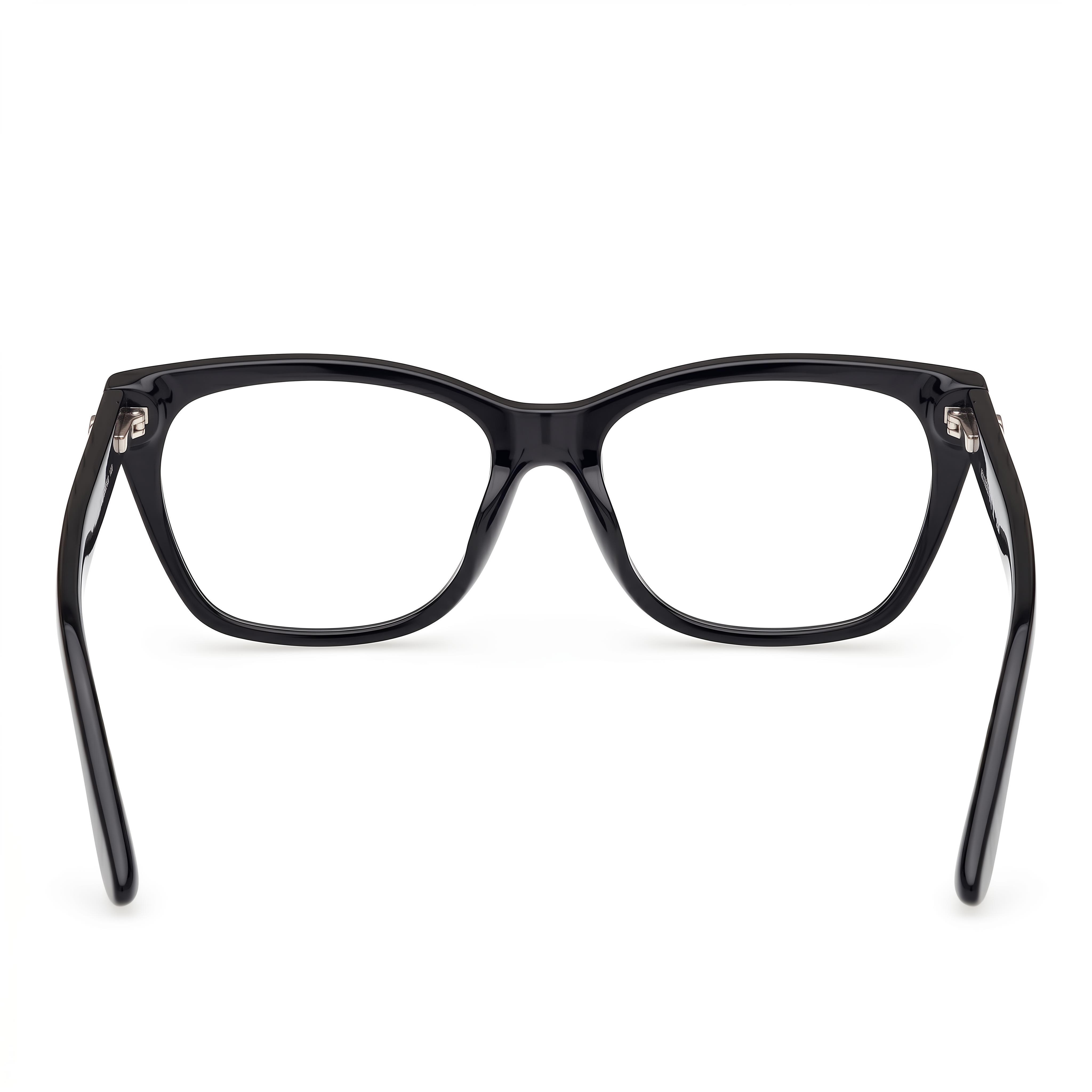 Gafas Ópticas GUESS Gu50234 para Mujer, Montura de Plástico Negra con Lentes Transparentes de Policarbonato, 54-15-140mm, Photo 3