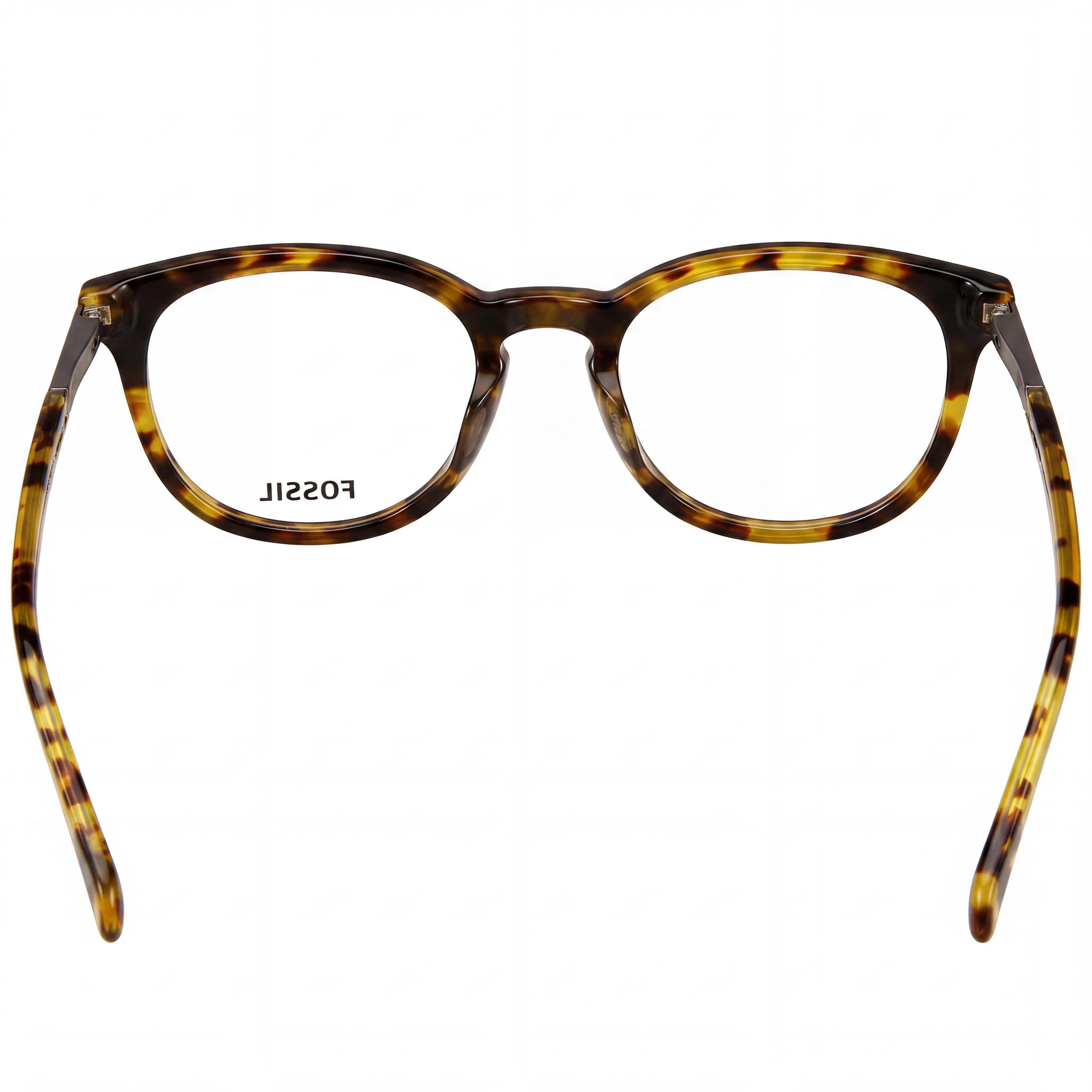 Fossil Modern Men's Havana Acetate Frame Sunglasses with Havana Polycarbonate Lenses, Lens Width 50mm, Bridge 20mm, Temple Length 140mm, Photo 3