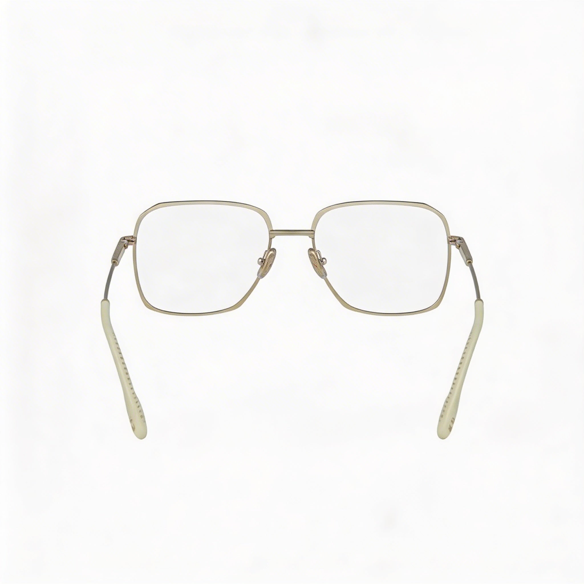 Victoria Beckham Classic Unisex Gold Ivory Acetate Sunglasses with 54mm Polycarbonate Lens, 17mm Bridge, 140mm Temples, Photo 3