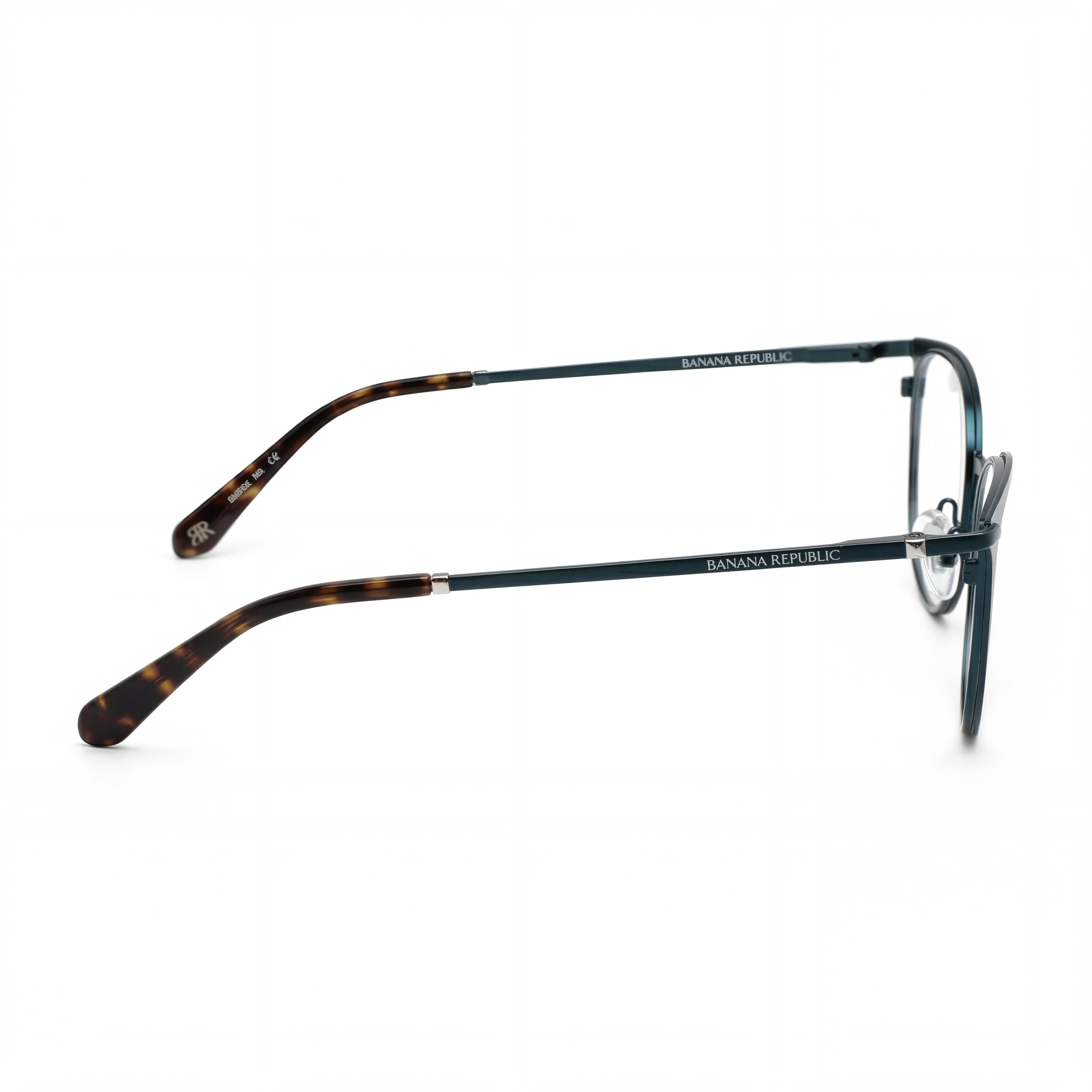 Gafas Banana Republic Ginnifer para hombre con montura metálica transparente y lentes de policarbonato de 51 mm, Photo 2