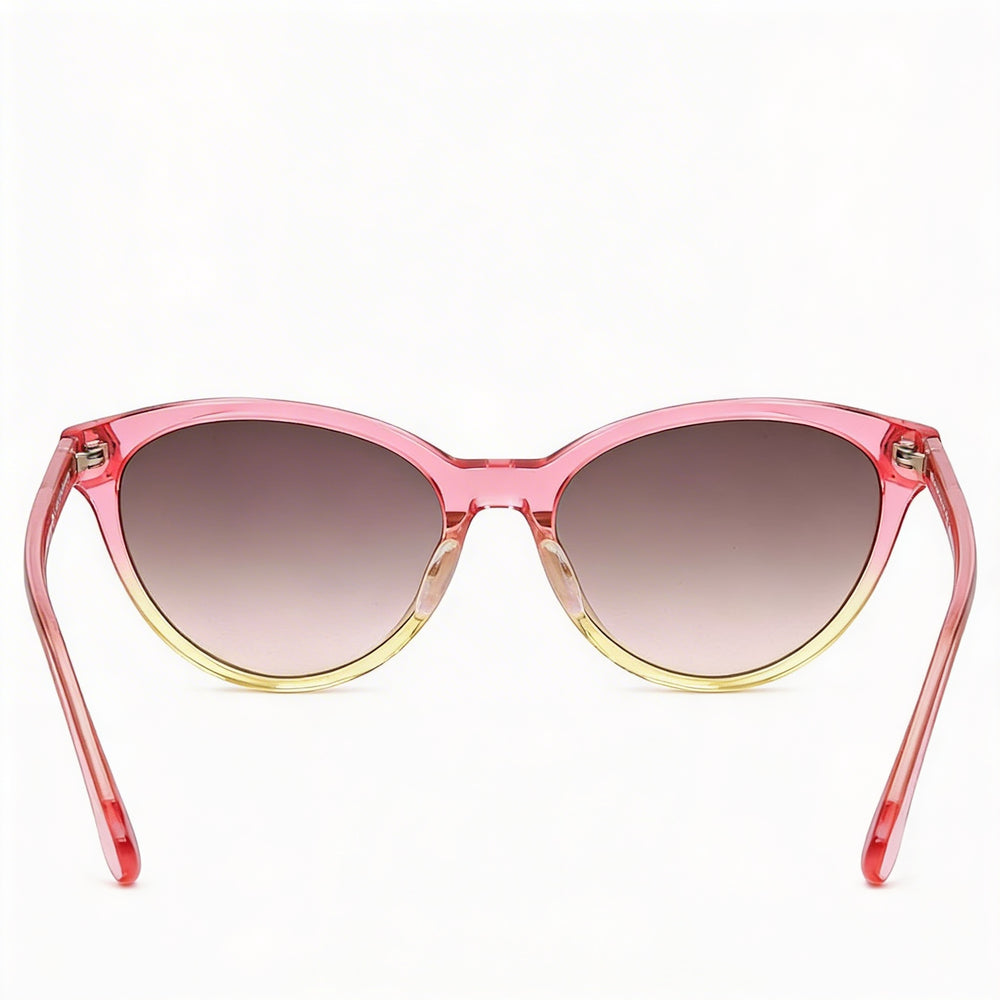 Kate Spade New York ADELINE/G/S Women's Pink Shaded Yellow Brown Gradient Acetate UV Sunglasses 55mm