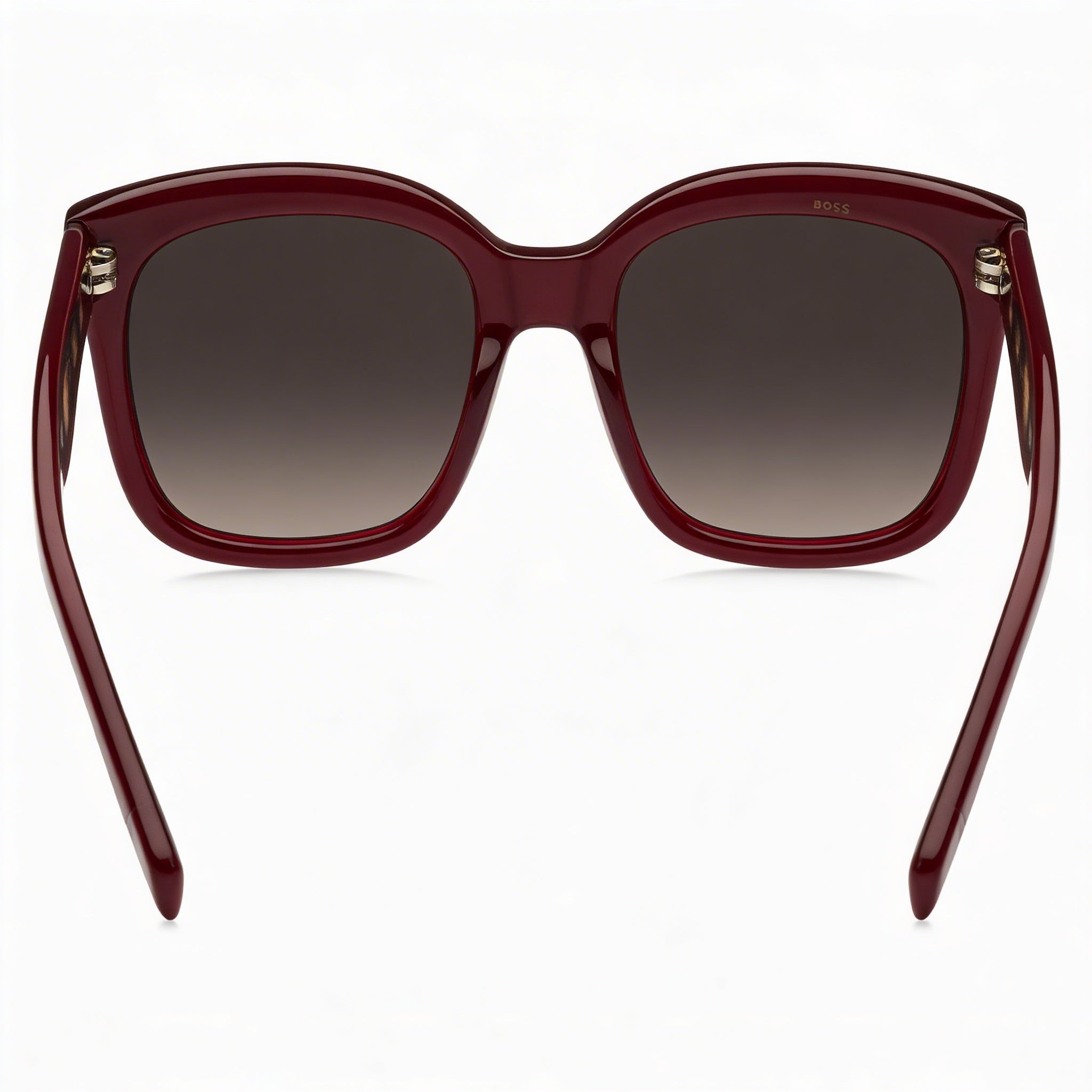 Hugo Boss Casual Men's Multicolour Acetate Frame Non-Polarized Sunglasses with Brown Shaded Polycarbonate Lenses 53-21-145, Photo 4