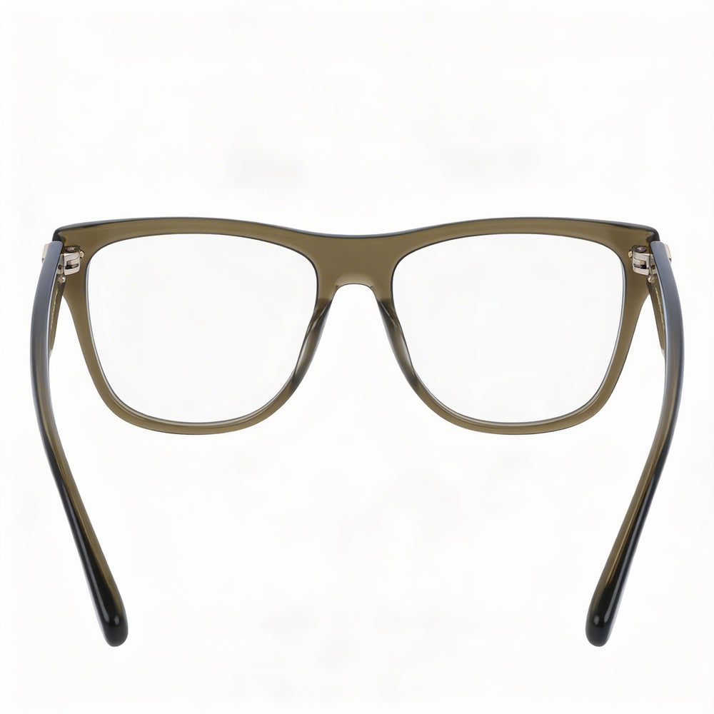 Victoria Beckham Vb2676 Khaki Clear Demo Lens Prescription Ready Optical Frames for Women 53mm